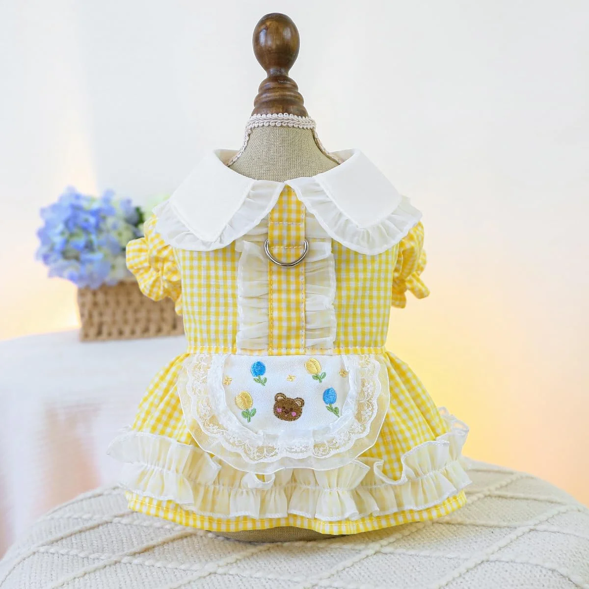 لباس سگ توله سگ شیرین Nvzi-b، دامن سگ گربه پرنسس زیبا برای سگ های دخترانه کوچک (A10، S)