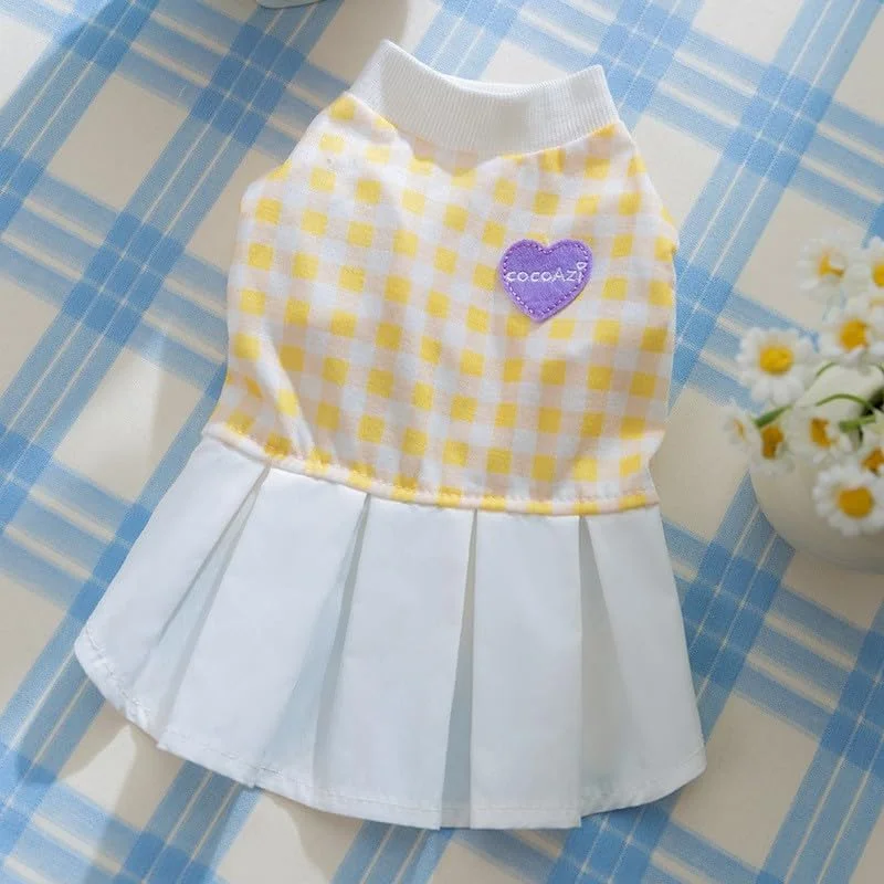 لباس سگ توله سگ شیرین Nvzi-b، دامن سگ گربه پرنسس زیبا برای سگ های دختر کوچک (A82, S)