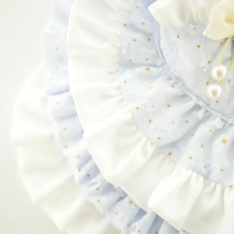 لباس سگ توله سگ شیرین، دامن سگ گربه پرنسس زیبا برای سگ های دختر کوچک (A114, L)