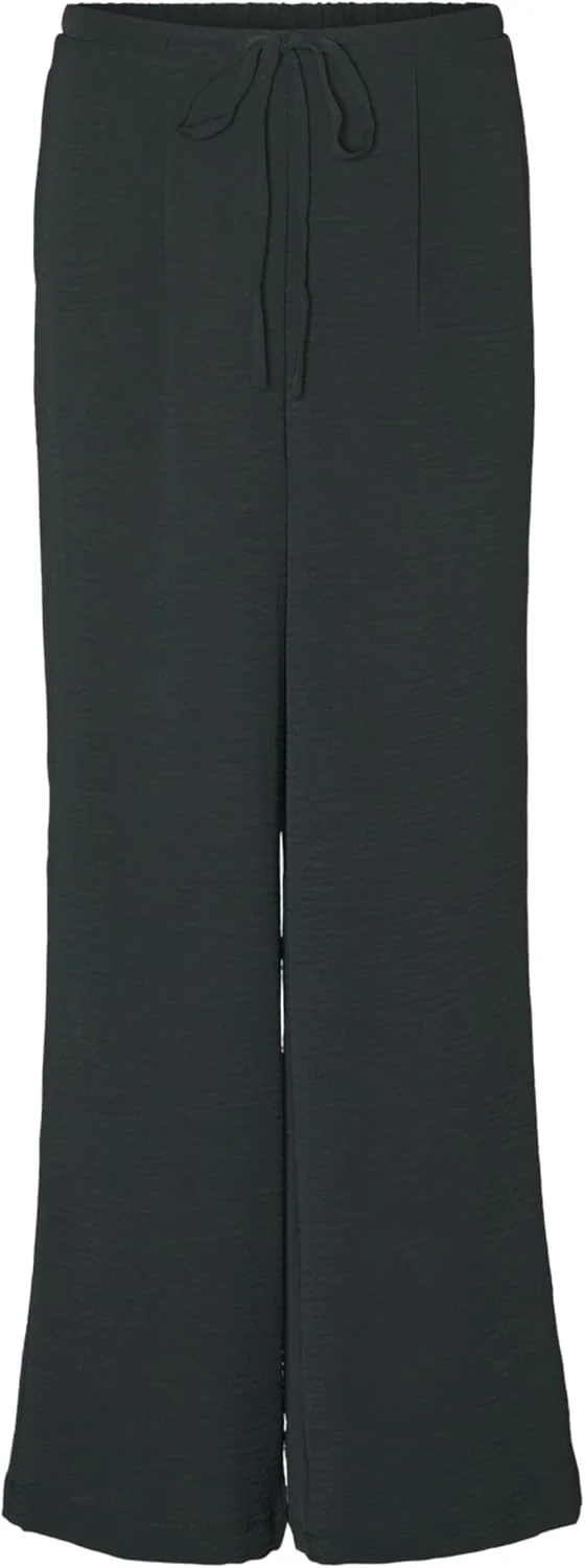 شلوار پارچه ای زنانه مدل Vmalva H/W Wide Pant Wvn Ga از برند ورو مدا (تک عددی)