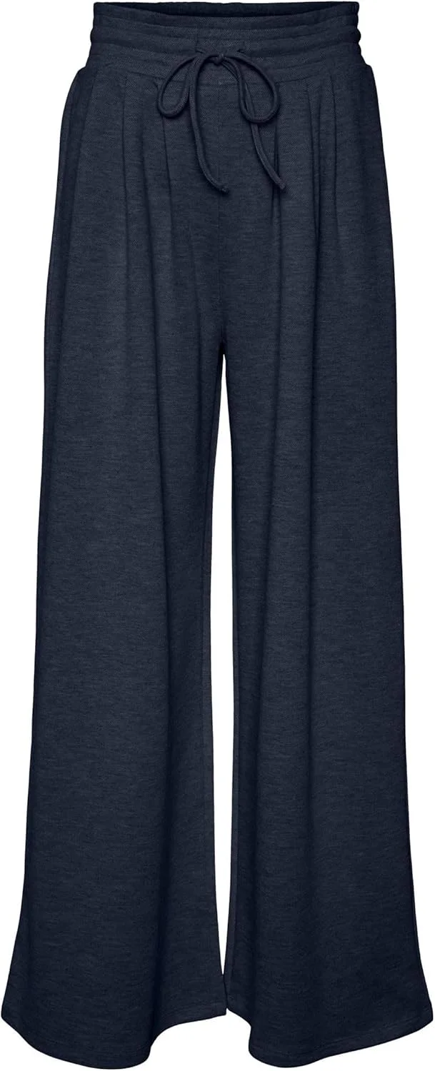 شلوار زنانه مدل Vmjanet Hw Wide Pant Jrs Ga از برند ورو مدا