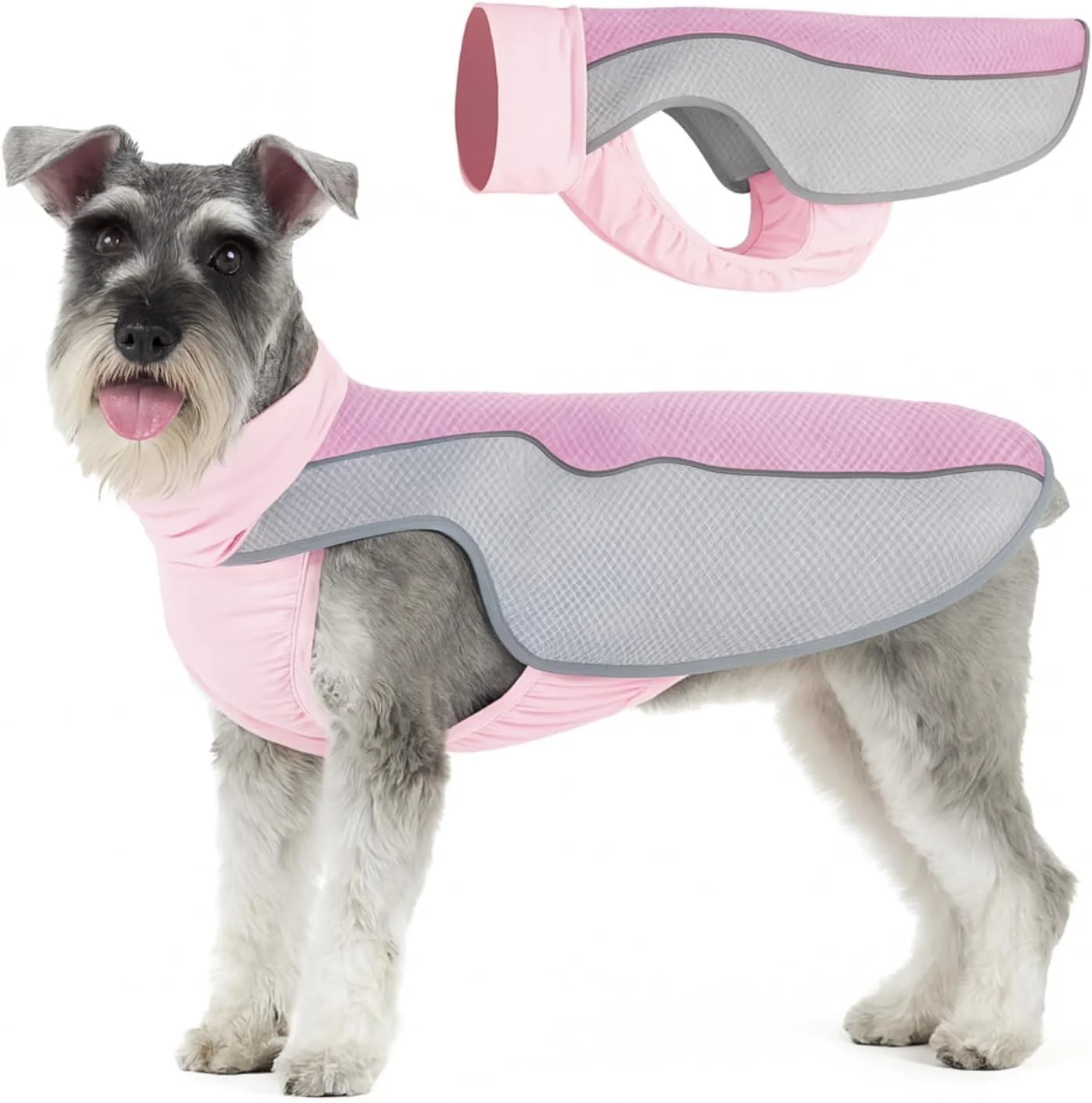 جلیقه خنک کننده ارتقا یافته OCSOSO برای سگ ها، تنظیم کننده دما، محافظت در برابر اشعه ماوراء بنفش، ژاکت تابستانی ضد گرمازدگی برای سگ های کوچک/متوسط/بزرگ، ایده آل برای ماجراجویی در فضای باز، پیاده روی، تمرین (صورتی، XL) جلیقه خنک کننده ارتقا یافته OCSOSO برای سگ ها، تنظیم کننده دما، محافظت در برابر اشعه ماوراء بنفش، ژاکت تابستانی ضد گرمازدگی برای سگ های کوچک/متوسط/بزرگ، ایده آل برای ماجراجویی در فضای باز، پیاده روی، تمرین (صورتی، XL)