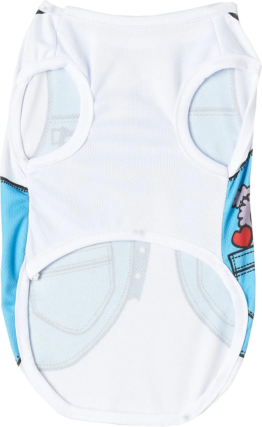 مجموعه لباس بهاره اوهانا - لباس های طرح دار شیک با تیشرت یقه گرد برای گربه ها و سگ ها - جلیقه و کراوات - سایز مدیوم آبی، سفید، Pcs001902 مجموعه لباس بهاره اوهانا - لباس های طرح دار شیک با تیشرت یقه گرد برای گربه ها و سگ ها - جلیقه و کراوات - سایز مدیوم آبی، سفید، Pcs001902