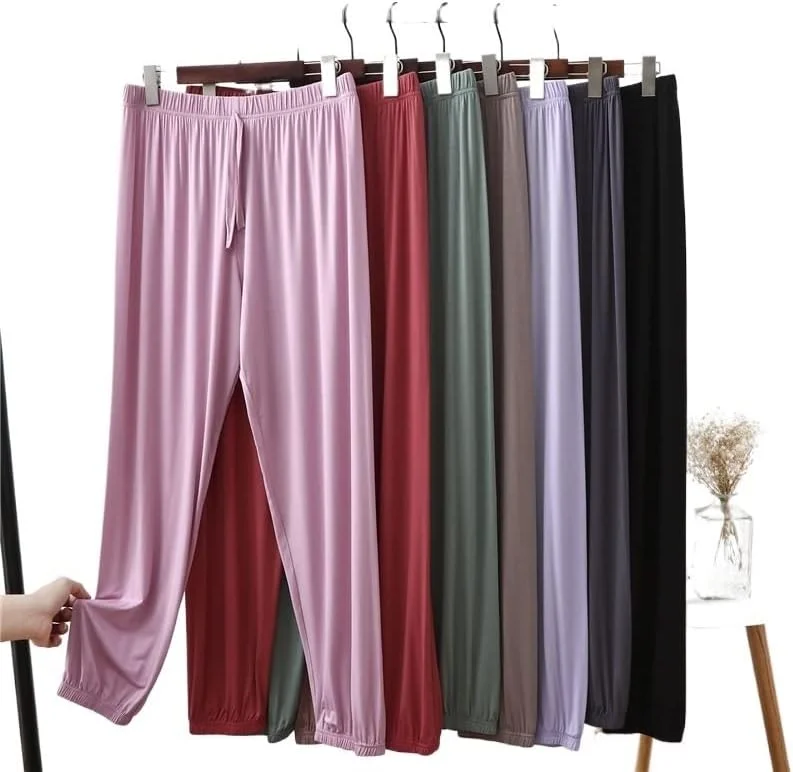 شلوار گشاد زنانه کمر بلند، شلوار راحتی سایز بزرگ (رنگ: سبز، سایز: XXXL)