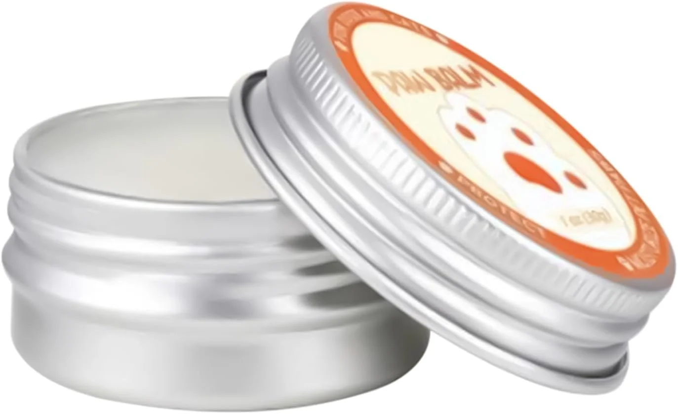 مرهم پنجه توله سگ | مرطوب کننده ارگانیک برای پا و کف پای سگ، لوسیون مراقبت از حیوانات خانگی 30 گرمی مناسب سفر برای بینی یا پوزه خشک در برابر آب و هوای شدید، کمپینگ، پیاده روی، مسافرت، ساحل، بعد از آراستگی