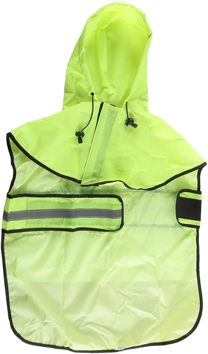 بارانی سگ Orivin، بارانی سگ، ضد آب، شنل بارانی قابل تنظیم، کت ضد آب بازتابنده