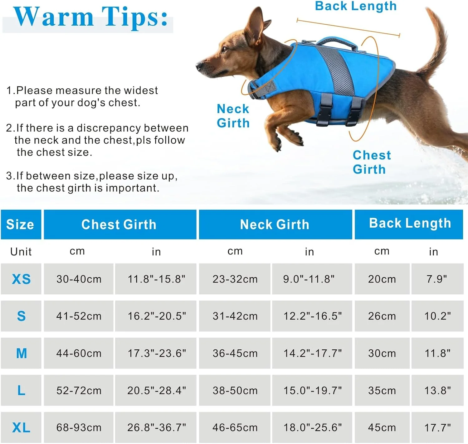 جلیقه نجات سگ با شناوری بالا، جلیقه نجات بازتابنده سگ، کت ایمنی حیوانات خانگی، لباس شنا برای سگ های کوچک، متوسط و بزرگ برای شنا، قایق سواری، موج سواری و قایق رانی