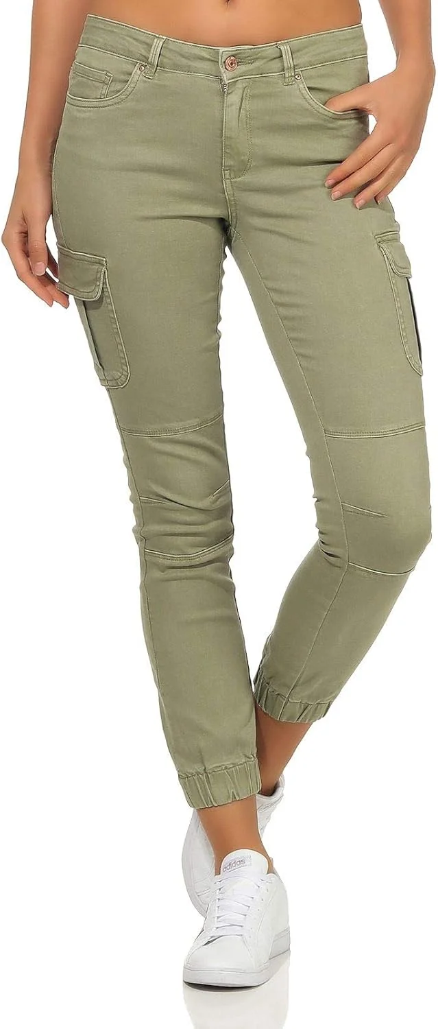 شلوار کارگو زنانه ONLY مدل ONLMISSOURI REG ANK LIFE