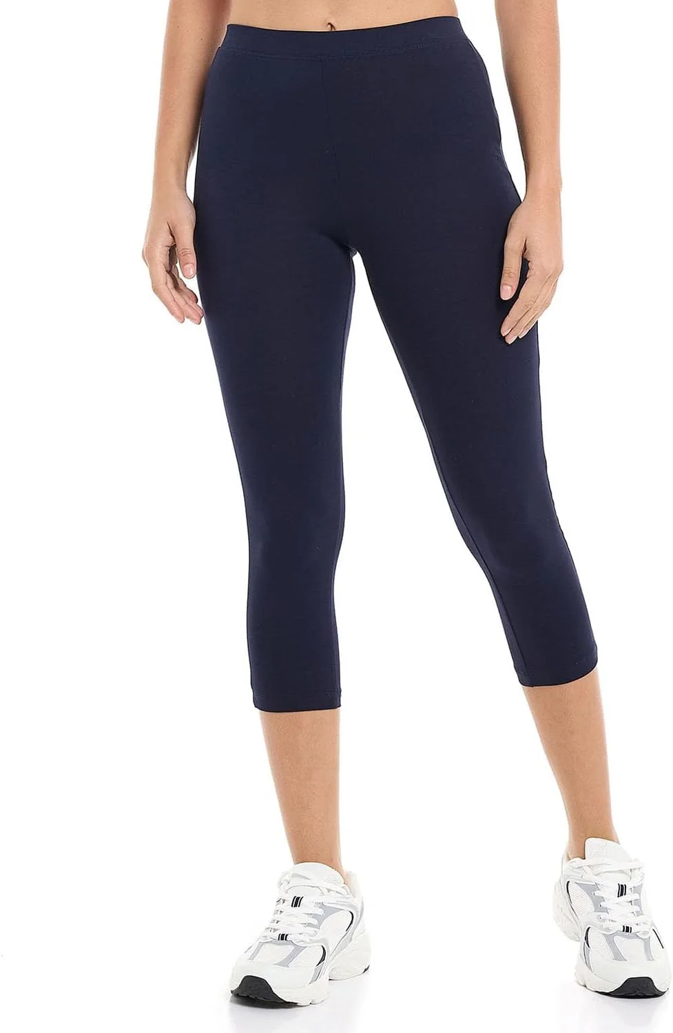 R&B لگینگ زنانه مدل 325-0773WY002-4 ساده با قد سه ربع و کمر کشی R&B لگینگ زنانه مدل 325-0773WY002-4 ساده با قد سه ربع و کمر کشی