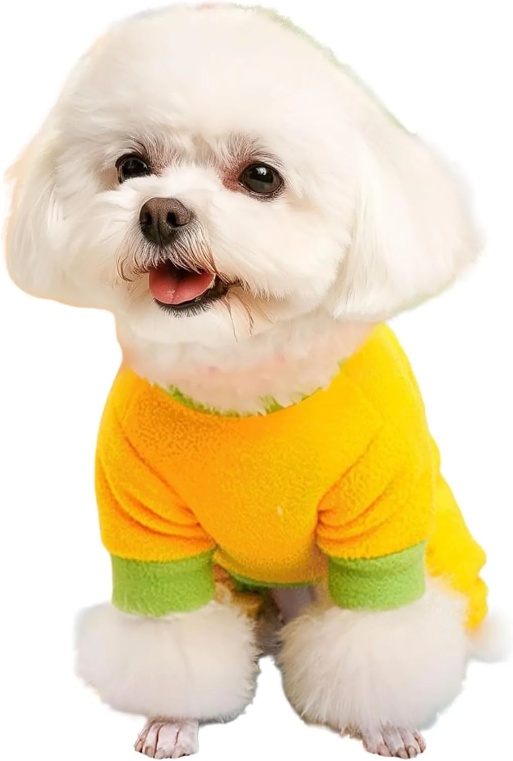 لباس خواب سگ، یک عدد، طرح قلب، لباس سگ کوچک (زرد، سایز S) لباس خواب سگ، یک عدد، طرح قلب، لباس سگ کوچک (زرد، سایز S)