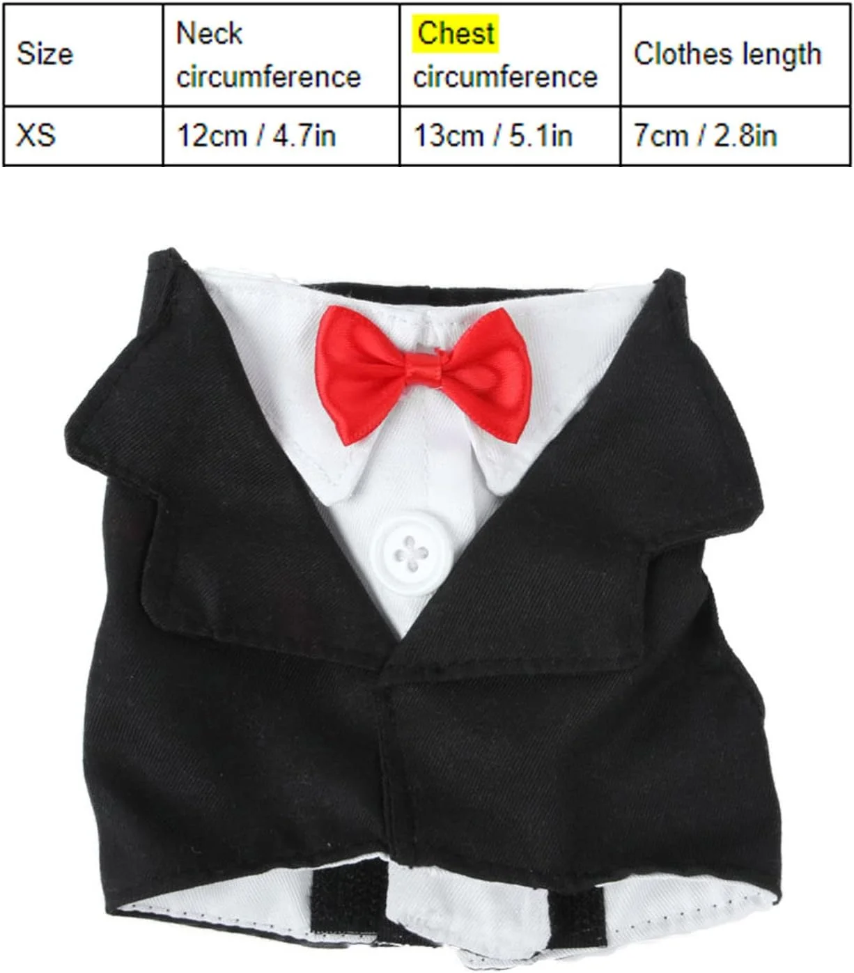 لباس پرنده طرح پرندگان زیبا با پاپیون، لباس نرم و لطیف مناسب پوست پرنده برای طوطی های خاکستری آفریقایی، مرغ عشق، عروس هلندی و کانور خورشیدی (XS)