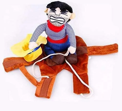 لباس سگ و گربه طرح کابوی بامزه و نرم، مناسب مهمانی و هالووین، مدل LOWH031 لباس سگ و گربه طرح کابوی بامزه و نرم، مناسب مهمانی و هالووین، مدل LOWH031