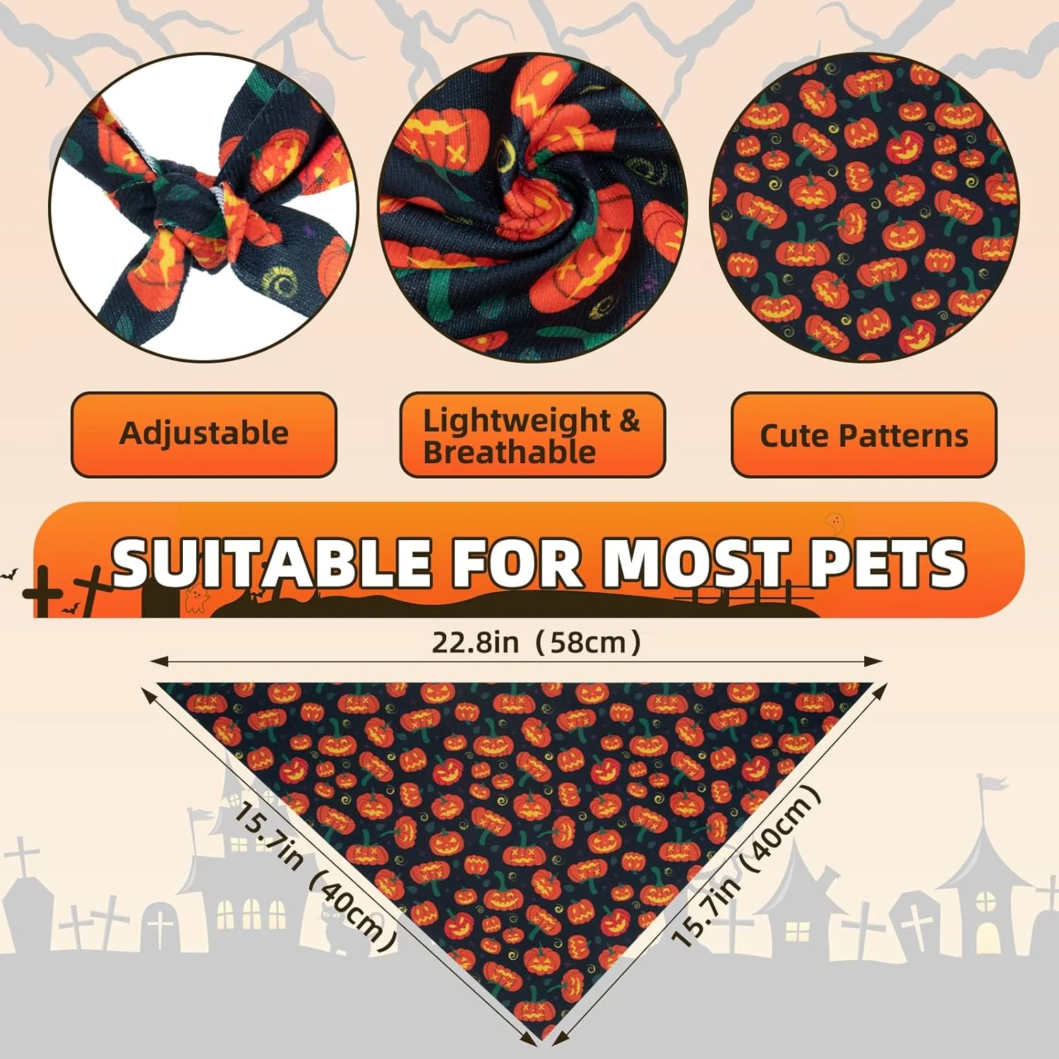 بسته 10 عددی دستمال گردن سگ PAWCHIE، روسری مثلثی حیوانات خانگی طرح چهارخانه مناسب سگ و گربه کوچک، متوسط و بزرگ، بسته عمده برای استفاده روزانه در پاییز و زمستان، لوازم جانبی هالووین، روز شکرگزاری و کریسمس