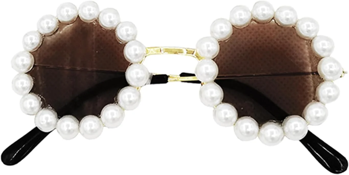 سگ ها مروارید سگ ها لوازم عکس حیوانات خانگی مهمانی تعطیلات سگ ها لباس عینک عرض 8 سانتی متر/11 سانتی متر