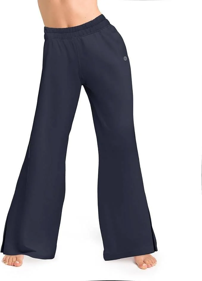 شلوار زنانه گشاد و کمر بلند با پارچه ای سبک، خنک و ریزش دار - رنگ سرمه ای - سایز کوچک شلوار زنانه گشاد و کمر بلند با پارچه ای سبک، خنک و ریزش دار - رنگ سرمه ای - سایز کوچک