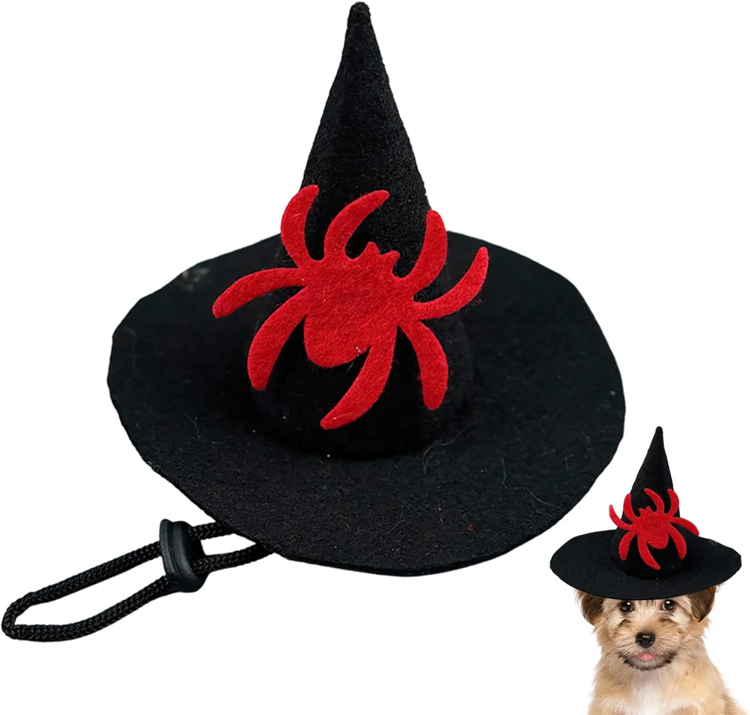 کلاه حیوانات خانگی - کلاه جادوگر سگ | اکسسوری لباس قابل تنظیم برای جشن های جشنواره نمایش صحنه، گردهمایی خانوادگی، مهمانی بالماسکه، اجرای تئاتر، مهمانی فانتزی