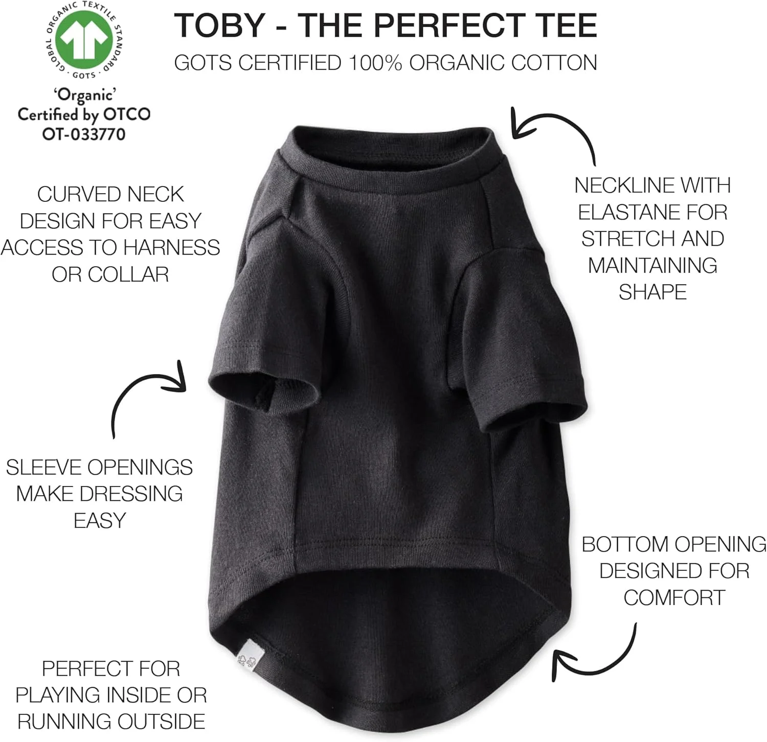 تیشرت آستین کوتاه سگ پنبه ارگانیک 100% بسته چندتایی اشتیاق حیوانات خانگی، تیشرت حیوانات خانگی برای همه نژادها، آمبره خاکستری، کوچک تیشرت آستین کوتاه سگ پنبه ارگانیک 100% بسته چندتایی اشتیاق حیوانات خانگی، تیشرت حیوانات خانگی برای همه نژادها، آمبره خاکستری، کوچک