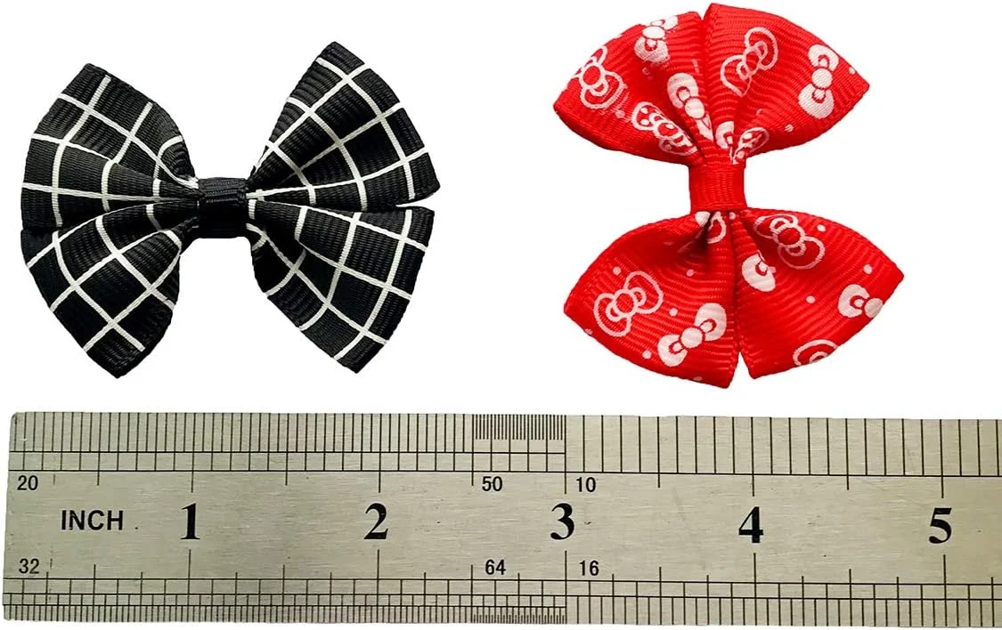 20 عدد پاپیون مو سگ PET SHOW با گیره های سوسماری برای سگ های کوچک و متوسط، گیره مو پاپیونی، لوازم جانبی آرایش مو یورکشایر توله سگ گربه ای متنوع 20 عدد پاپیون مو سگ PET SHOW با گیره های سوسماری برای سگ های کوچک و متوسط، گیره مو پاپیونی، لوازم جانبی آرایش مو یورکشایر توله سگ گربه ای متنوع