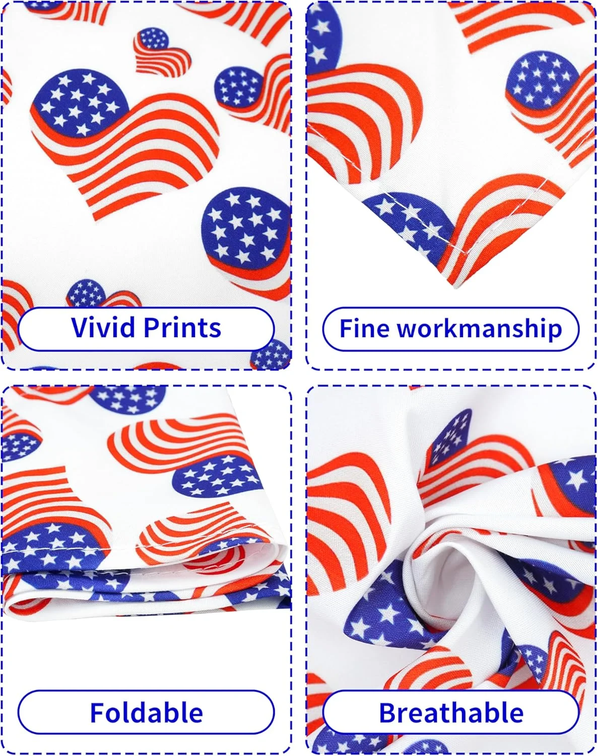 پک 50 عددی دستمال گردن سگ طرح پرچم آمریکا، قابل شستشو، طرح ستاره و راه راه، پیشبند مثلثی، مناسب سگ و گربه، لوازم آرایش حیوانات خانگی دخترانه و پسرانه پک 50 عددی دستمال گردن سگ طرح پرچم آمریکا، قابل شستشو، طرح ستاره و راه راه، پیشبند مثلثی، مناسب سگ و گربه، لوازم آرایش حیوانات خانگی دخترانه و پسرانه