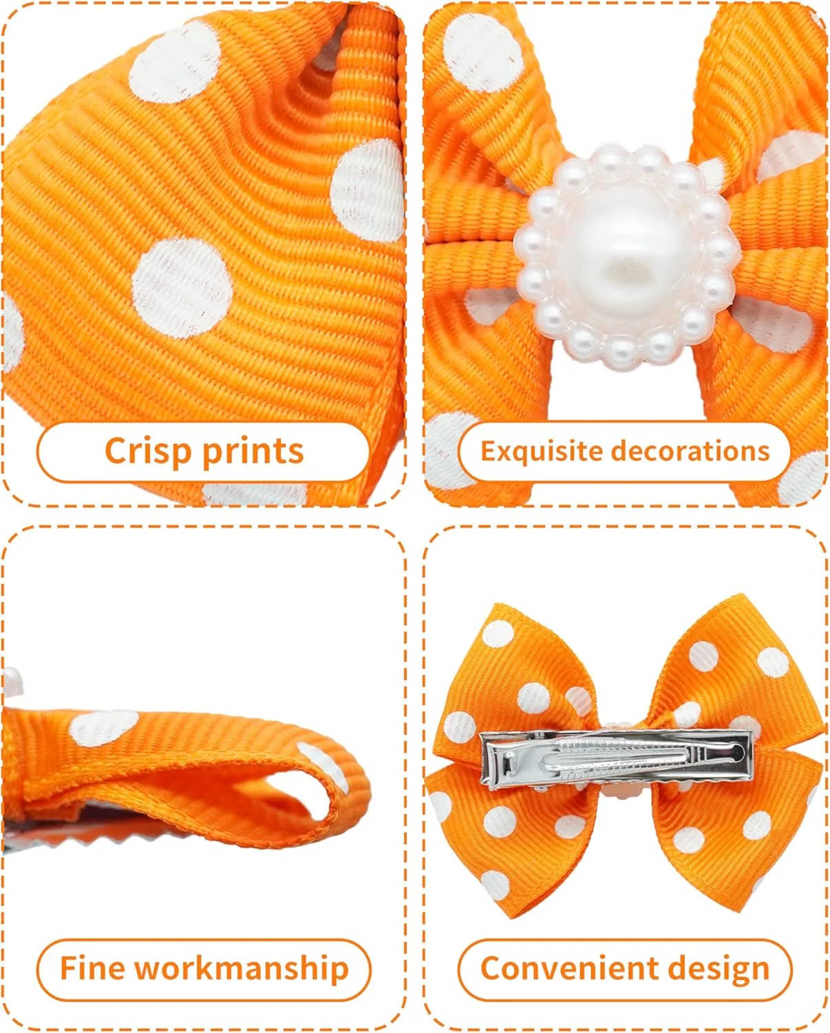 پت شو 20 عدد پاپیون مو سگ خالدار با گیره انبری برای سگ های کوچک و متوسط، گیره مو پاپیونی، لوازم آرایش موی گربه، توله سگ یورکشایر، لوازم جانبی موی نگین دار برای جشن تولد پت شو 20 عدد پاپیون مو سگ خالدار با گیره انبری برای سگ های کوچک و متوسط، گیره مو پاپیونی، لوازم آرایش موی گربه، توله سگ یورکشایر، لوازم جانبی موی نگین دار برای جشن تولد