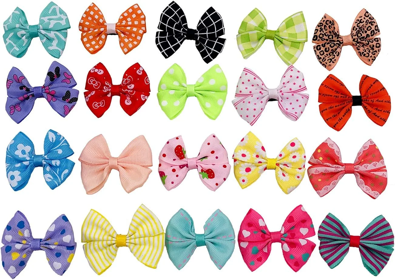 20 عدد پاپیون مو سگ PET SHOW با گیره های سوسماری برای سگ های کوچک و متوسط، گیره مو پاپیونی، لوازم جانبی آرایش مو یورکشایر توله سگ گربه ای متنوع 20 عدد پاپیون مو سگ PET SHOW با گیره های سوسماری برای سگ های کوچک و متوسط، گیره مو پاپیونی، لوازم جانبی آرایش مو یورکشایر توله سگ گربه ای متنوع