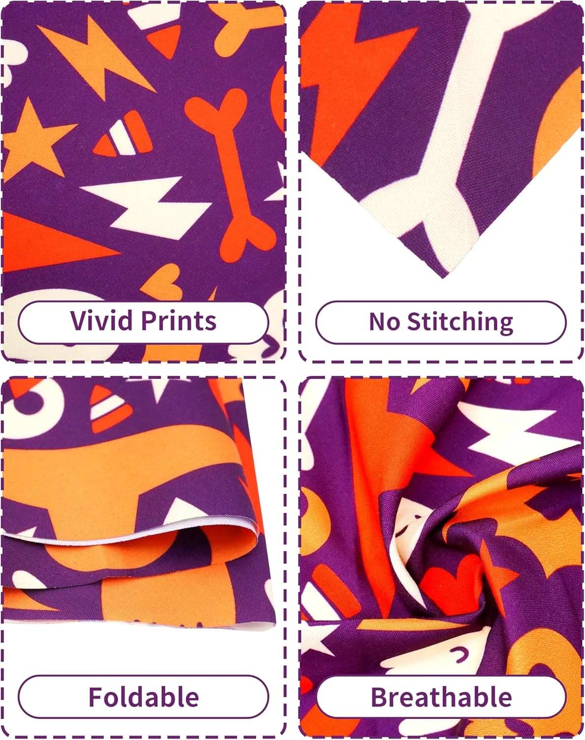 پک ۱۰۰ عددی دستمال گردن سگ طرح هالووین، سایز خیلی کوچک، طرح کدو تنبل، مثلثی، پیشبند، شال گردن XS برای توله سگ و گربه، قابل تنظیم، مناسب پیرایش حیوانات خانگی دختر و پسر، لوازم جانبی لباس (کوچک)