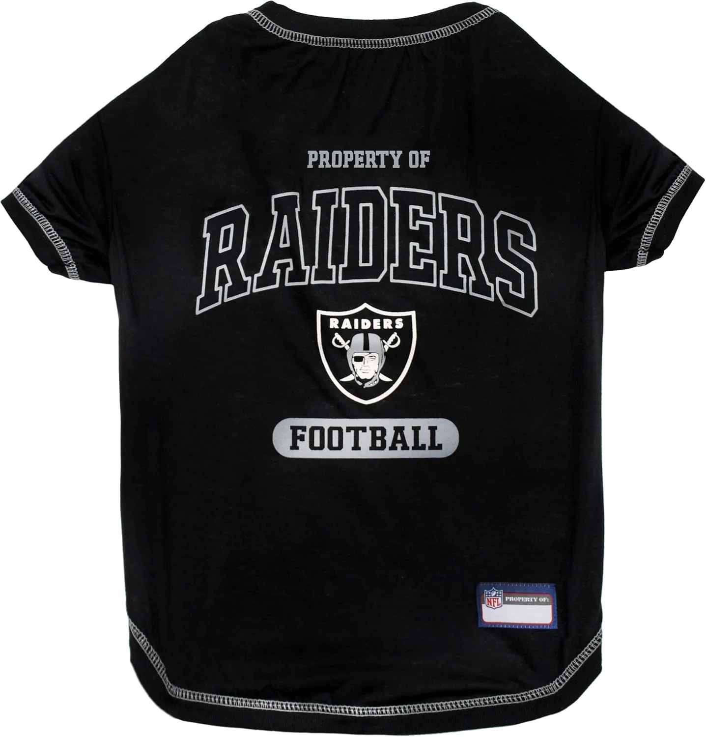 تی‌شرت سگ تیم اوکلند ریدرز NFL Pets First، سایز کوچک