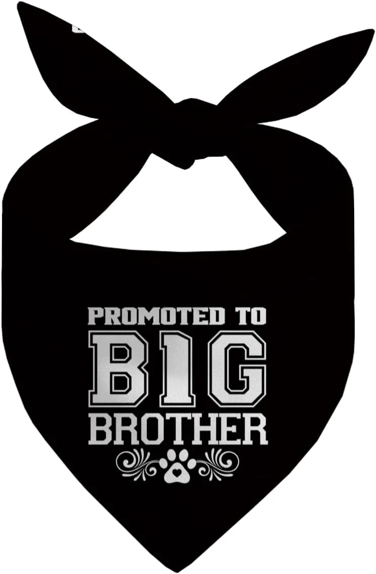 دستمال گردن سگ، دستمال گردن سگ برادر بزرگتر، شال سگ های مشکی با طرح چهارخانه کلاسیک، دستمال گردن سگ ها، شال گردن حیوانات خانگی با طرح چهارخانه - B24