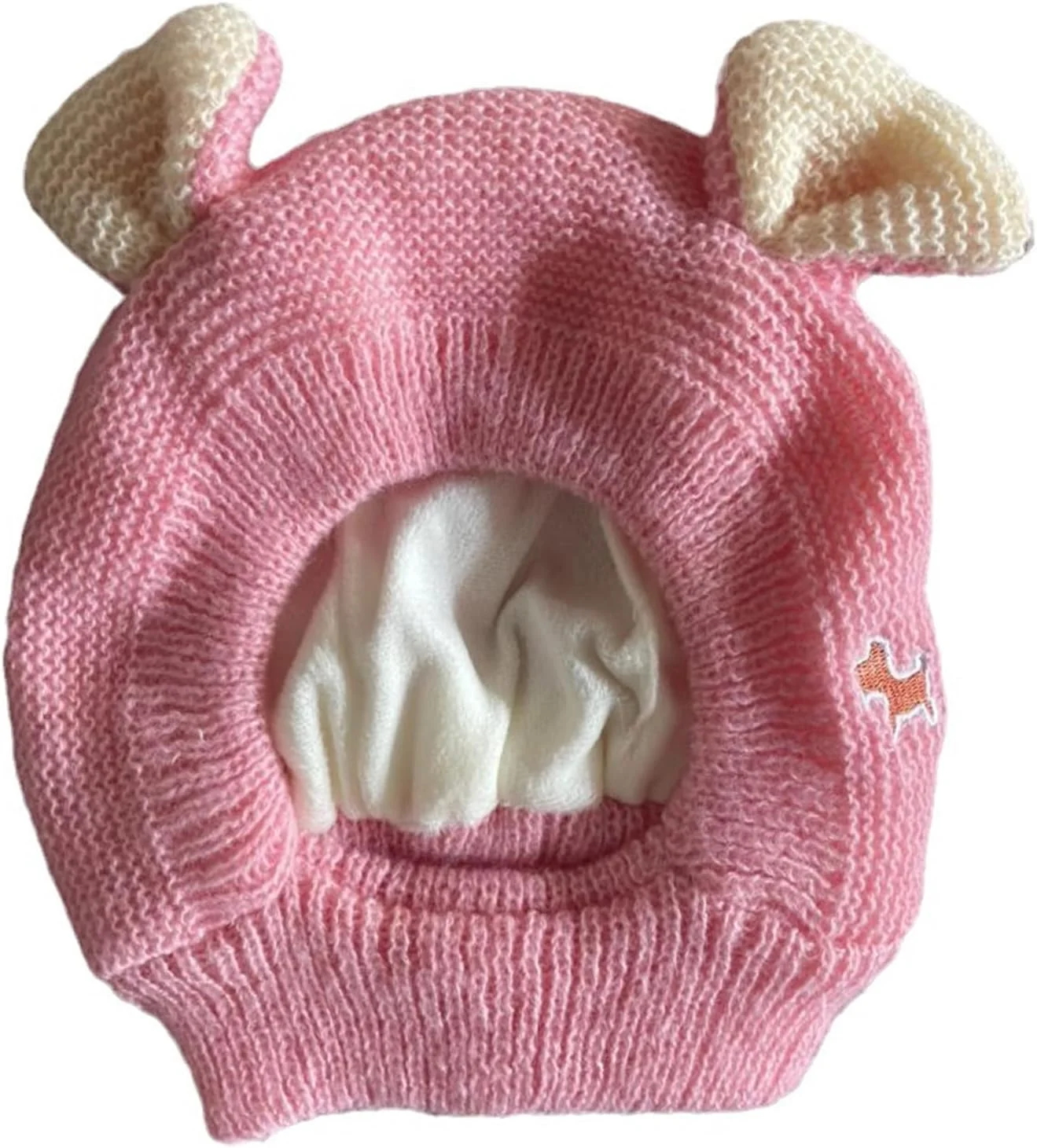 گوش گیر سگ آرام برای سگ های بزرگ، کلاه بافتنی محافظ گوش، پوشش گرم، کلاه زمستانی، پوشش سر، لباس متوسط