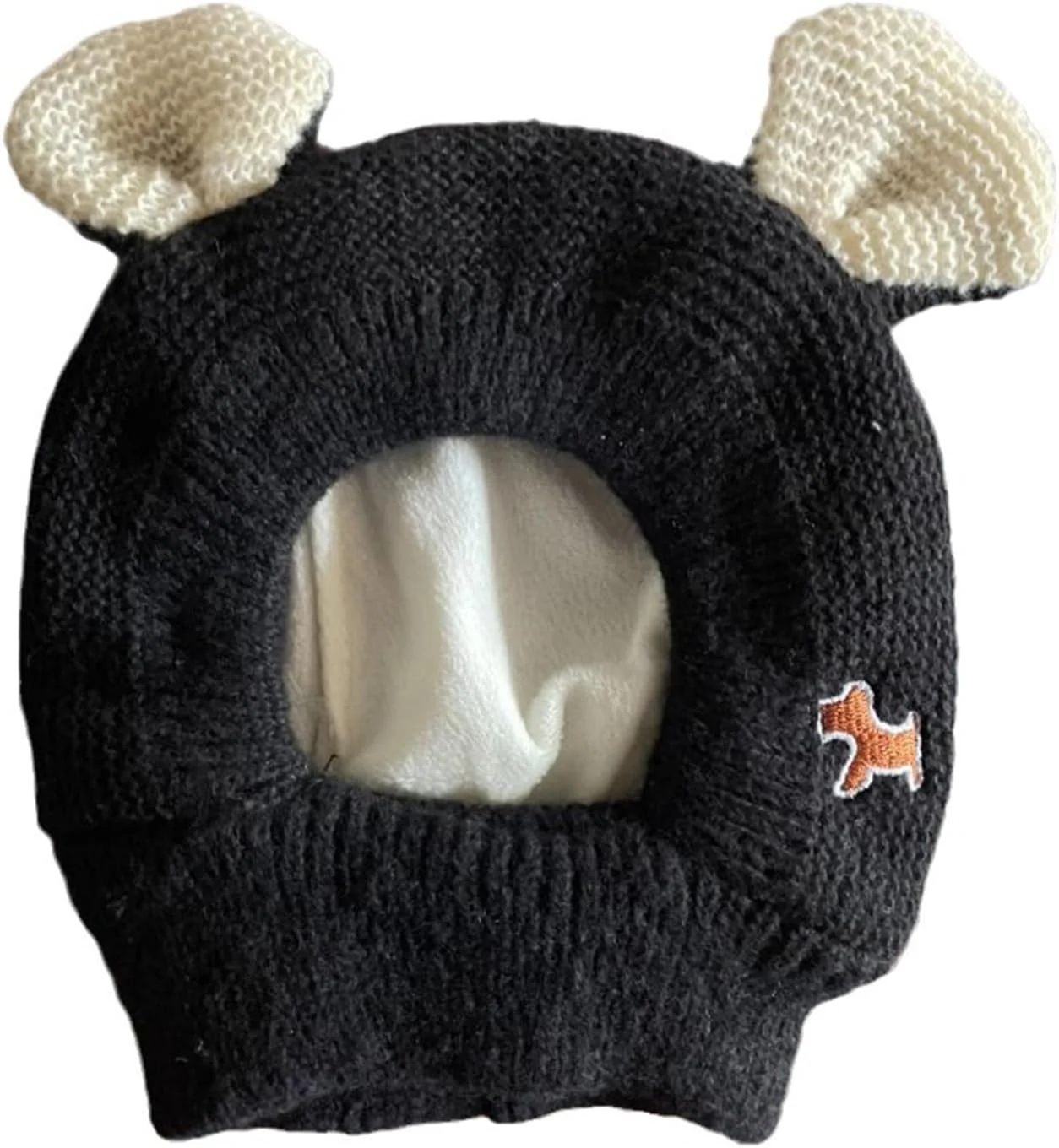 گوش گیر آرام برای سگ ها، محافظت از گوش سگ های بزرگ در برابر سر و صدا، کلاه زمستانی گرم، هدبند، کلاه بافتنی سگ، پارچه نرم و الاستیک، کمک کننده آرایش برای سگ های متوسط ​​و بزرگ