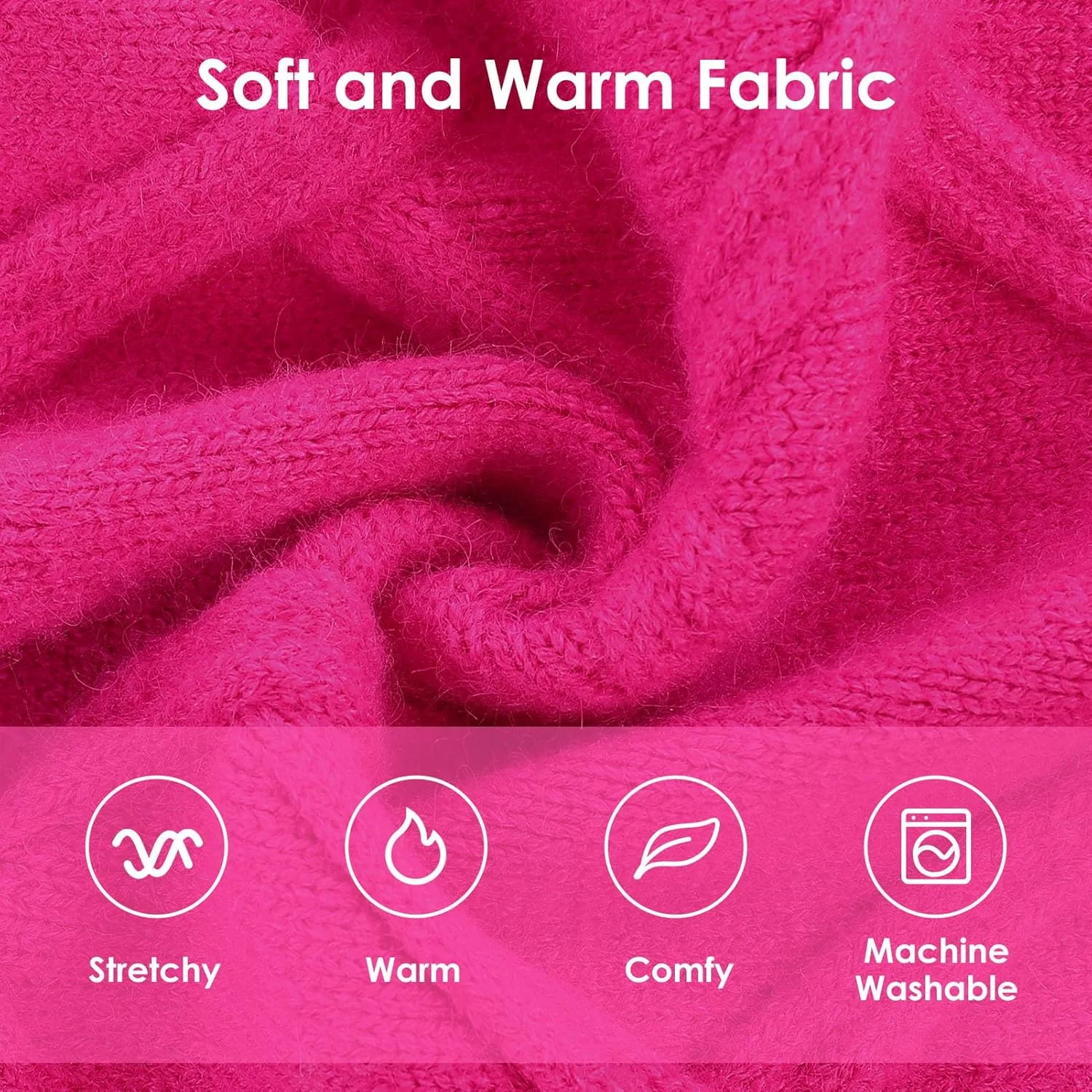 پلیور بافتنی نرم و گرم سگ Queenmore، مناسب سگ های نر و ماده، چی‌واوا، یورکی، پودل، کوکاپو، داشهوند، صورتی، سایز S