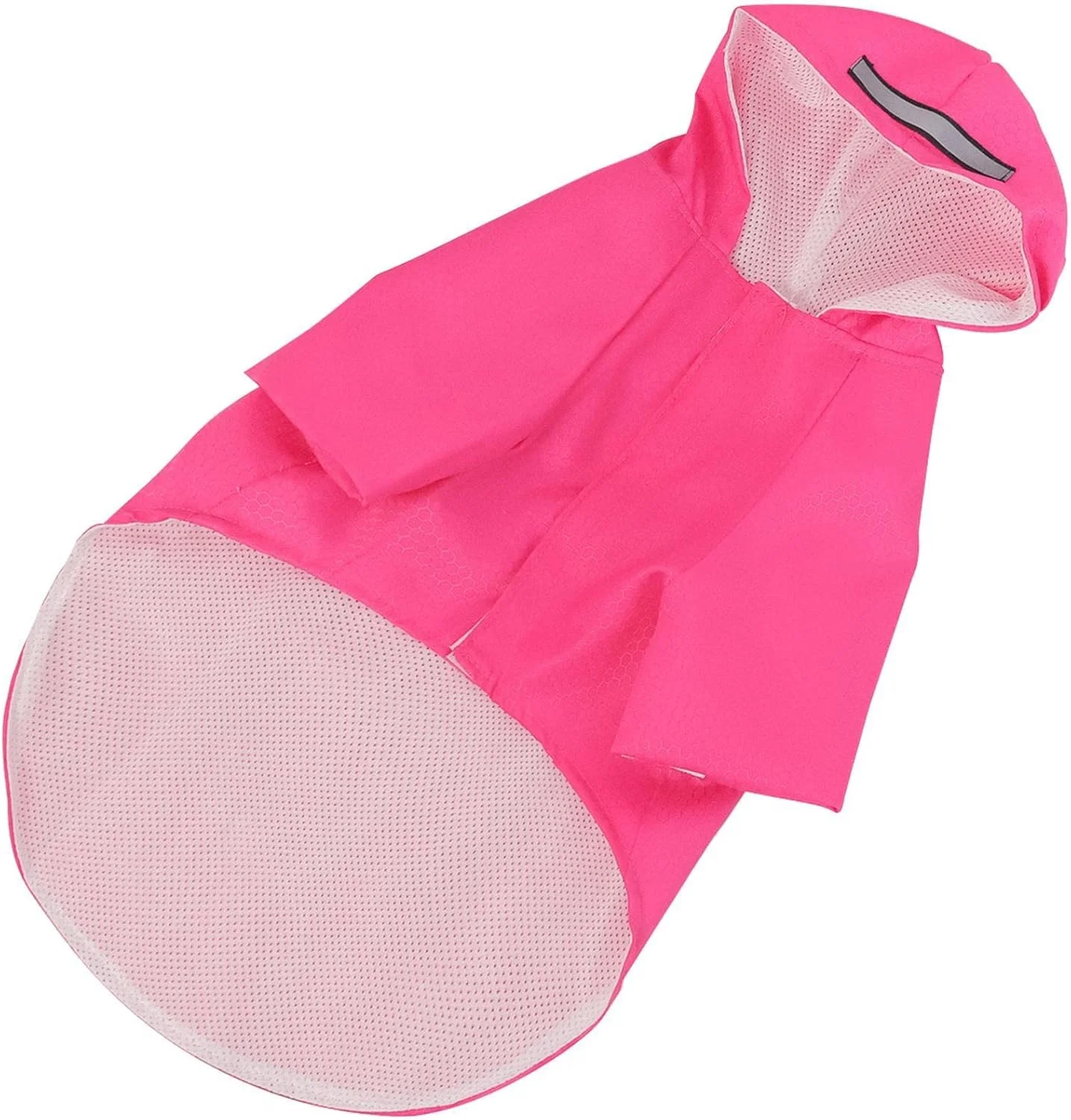 بارانی سگ خانگی، بند شکمی قابل تنظیم، نوارهای بازتابنده، پانچو سبک وزن، قابل تنظیم - ژاکت بارانی سگ سبک وزن بازتابنده بارانی حیوانات خانگی برای سایز کوچک و متوسط