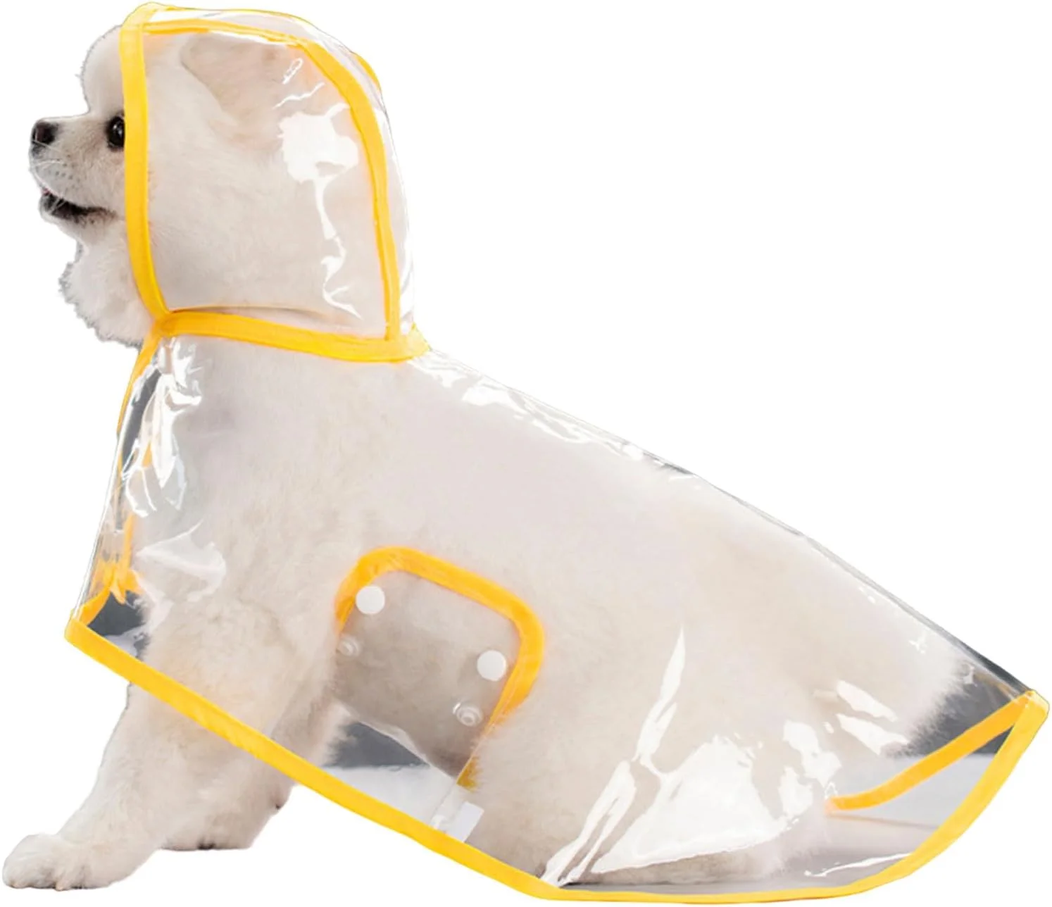 بارانی، پانچو و هودی سگ، 5 سایز مختلف برای انتخاب، لباس بارانی حیوانات خانگی مناسب پیاده‌روی و گردش