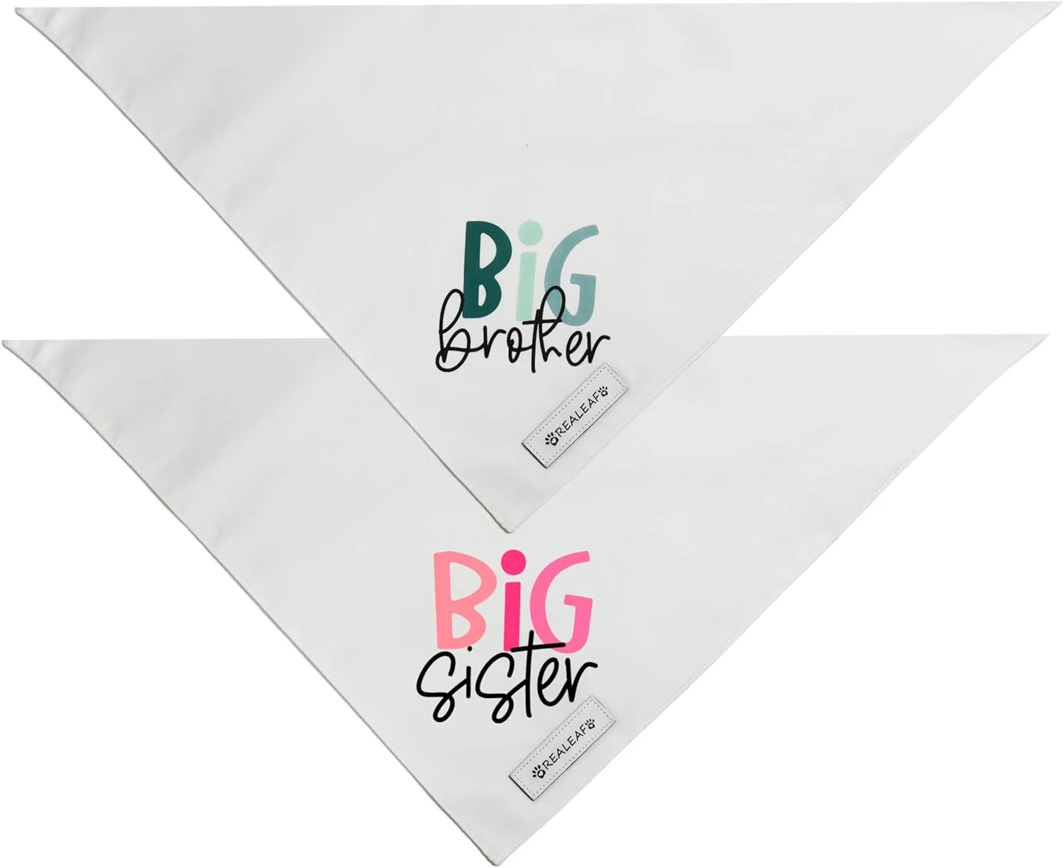 دستمال گردن سگ برادر بزرگ برای سگ های سایز متوسط و بزرگ، اکسسوری حیوانات خانگی، ایده های اعلام بارداری