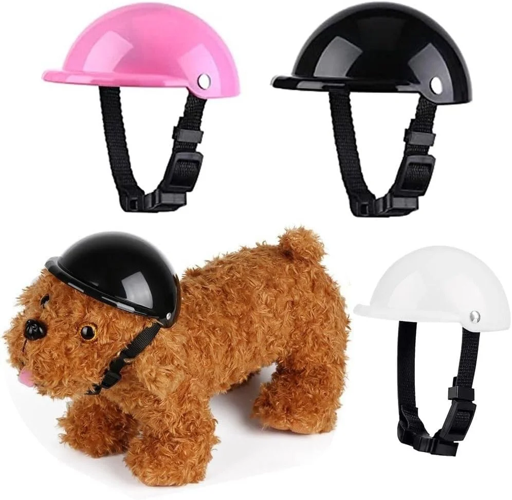 کلاه ایمنی حیوانات خانگی، کلاه ایمنی ABS خنک و پلاستیکی برای سگ، محافظت در برابر آفتاب و باران (سایز S، سفید) کلاه ایمنی حیوانات خانگی، کلاه ایمنی ABS خنک و پلاستیکی برای سگ، محافظت در برابر آفتاب و باران (سایز S، سفید)