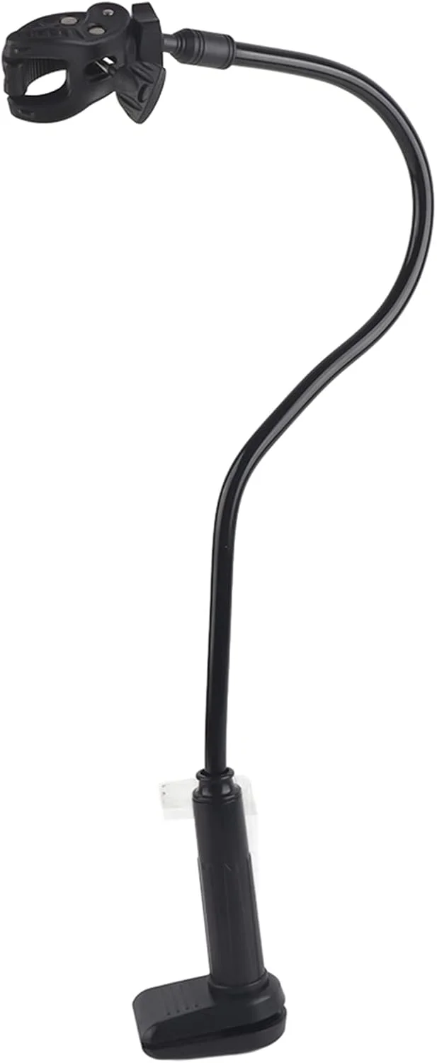 نگهدارنده سشوار، پایه سشوار قابل تنظیم با قابلیت چرخش 360 درجه، گیره نگهدارنده سشوار گردن غازی آلیاژ آلومینیوم برای نظافت سگ و گربه خانگی