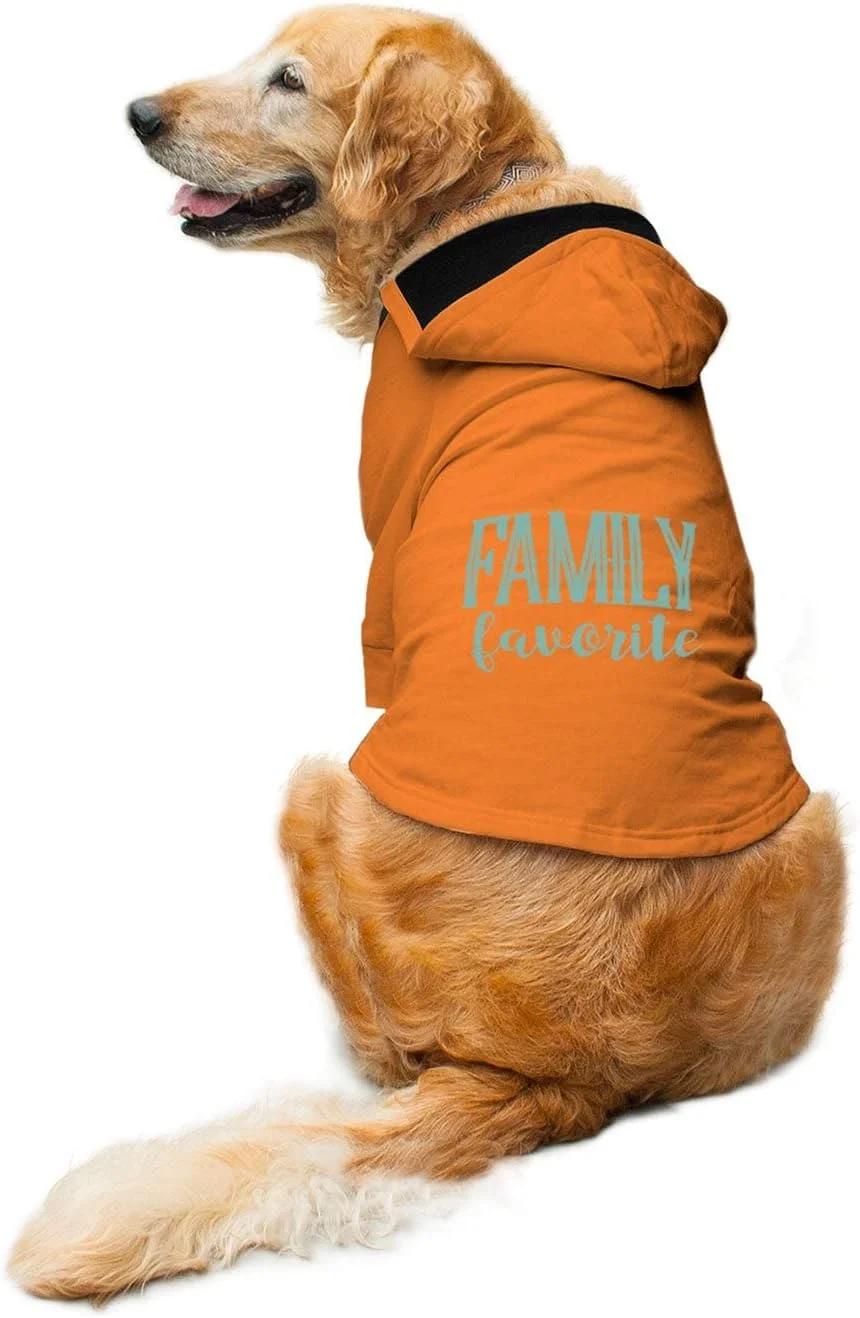 رویس، هودی/لباس/ژاکت آستین بلند طرح دار سگ، مناسب پاییز و زمستان، هدیه برای سگ ها. نارنجی/XX-بزرگ (مناسب نژادهایی مانند سنت برنارد بالغ، گریت دین و غیره)