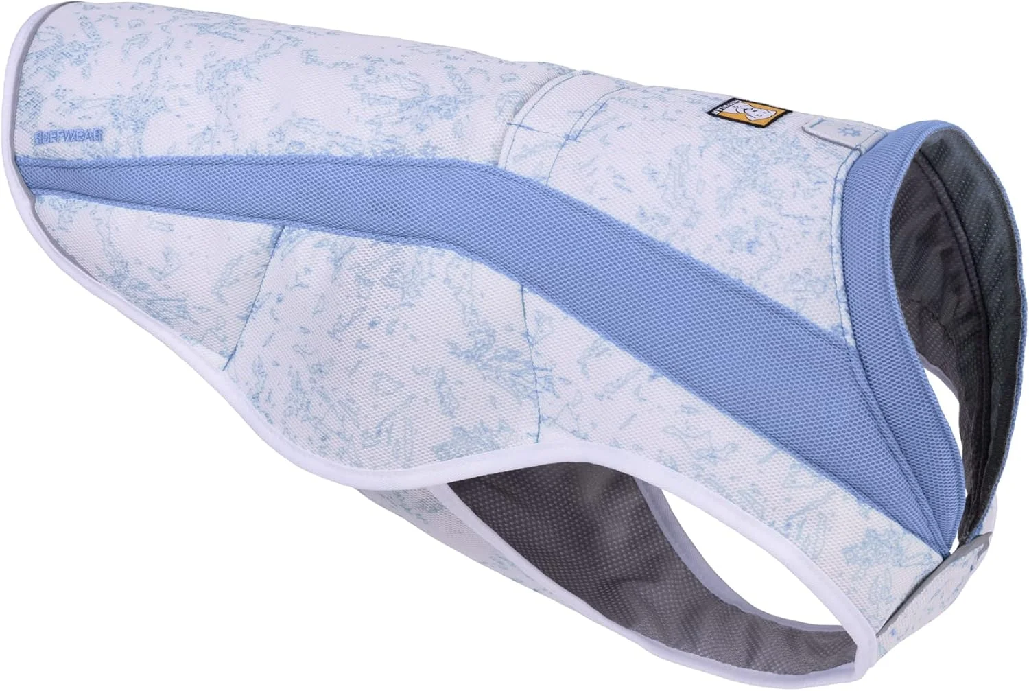 جلیقه خنک کننده سگ RUFFWEAR Swamp Cooler، ژاکت سگ برای هوای گرم، SPF 50+، پوشش حداکثری، پوشش خنک کننده با درگاه مهار/لید، محافظت در برابر آفتاب برای خنک نگه داشتن حیوانات خانگی، بنفش هلیوتروپ (خیلی کوچک، 43-56 سانتی متر)