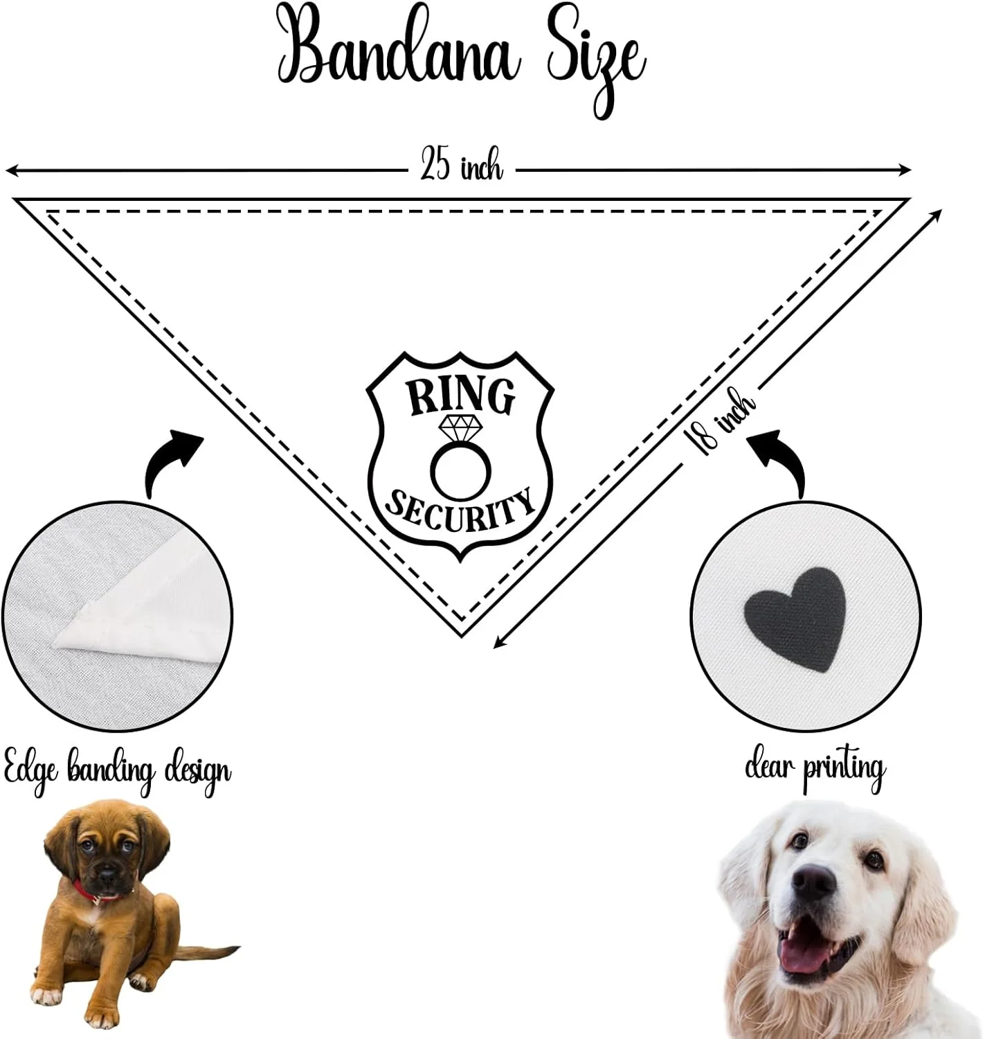 دستمال گردن سگ با طرح حلقه، هدیه نامزدی برای زوج ها، دستمال گردن سگ مناسب برای عروسی، اعلام نامزدی، هدیه عروسی برای زوج ها، شال حیوانات خانگی برای سگ و گربه های کوچک و متوسط دستمال گردن سگ با طرح حلقه، هدیه نامزدی برای زوج ها، دستمال گردن سگ مناسب برای عروسی، اعلام نامزدی، هدیه عروسی برای زوج ها، شال حیوانات خانگی برای سگ و گربه های کوچک و متوسط