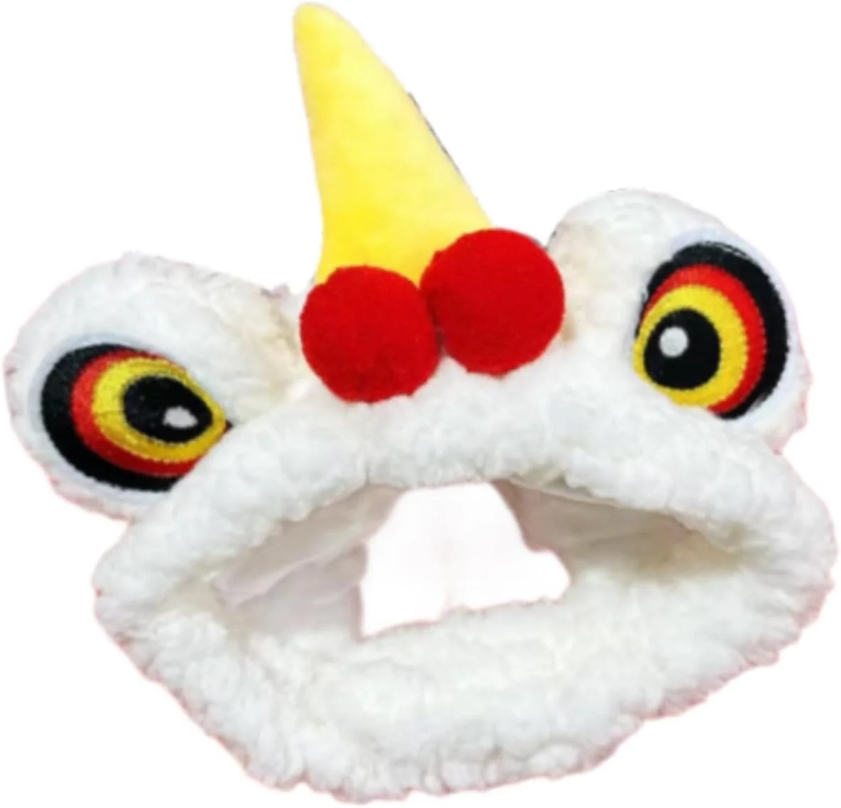 کلاه رقص شیر حیوانات خانگی، تزئینی، خنده دار، قابل تنظیم