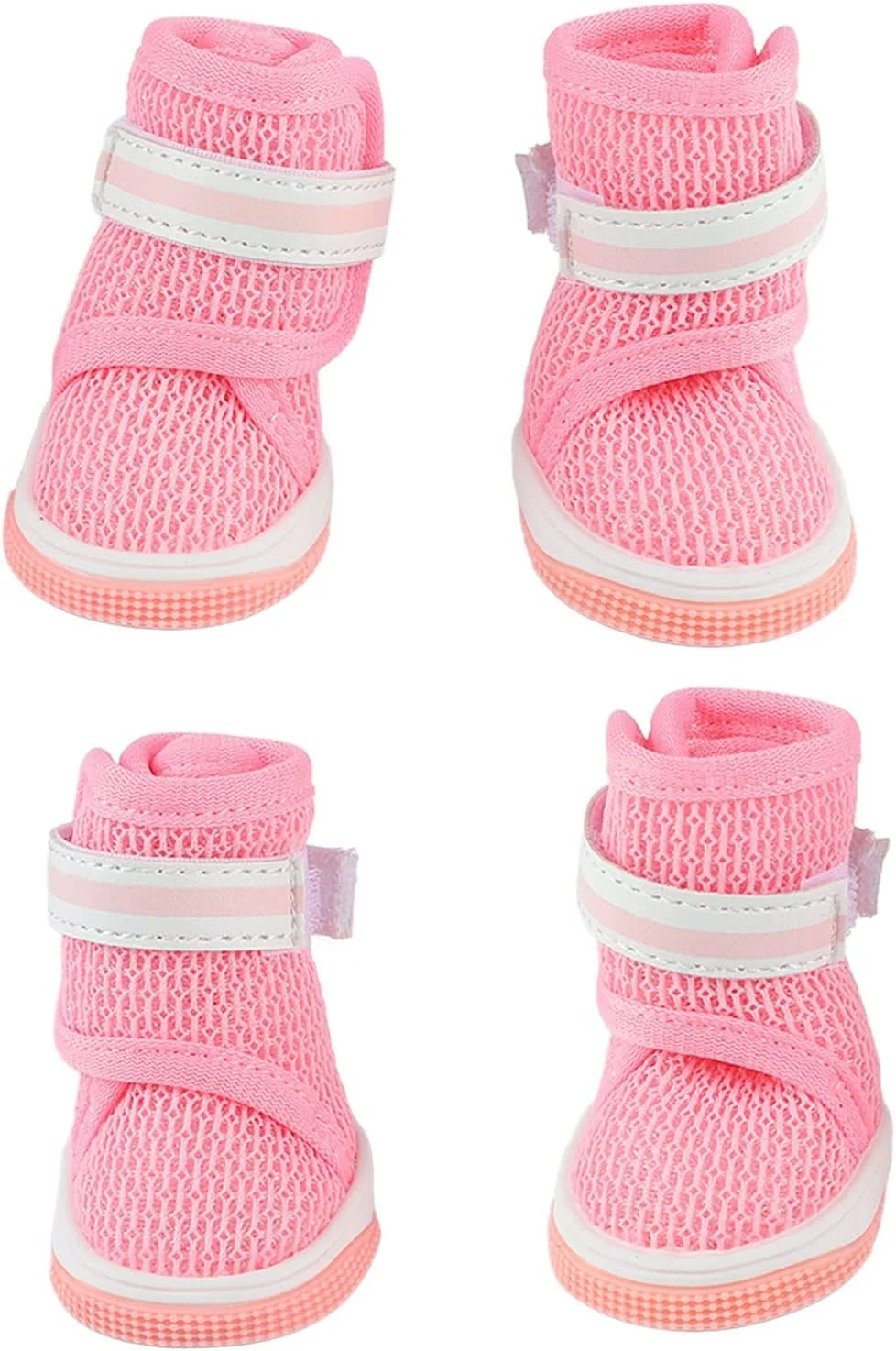 کفش توری سگ، کفش سگ با زیره لاستیکی ضخیم و سبک، کفش حیوانات خانگی نرم و زیبا برای فضای باز