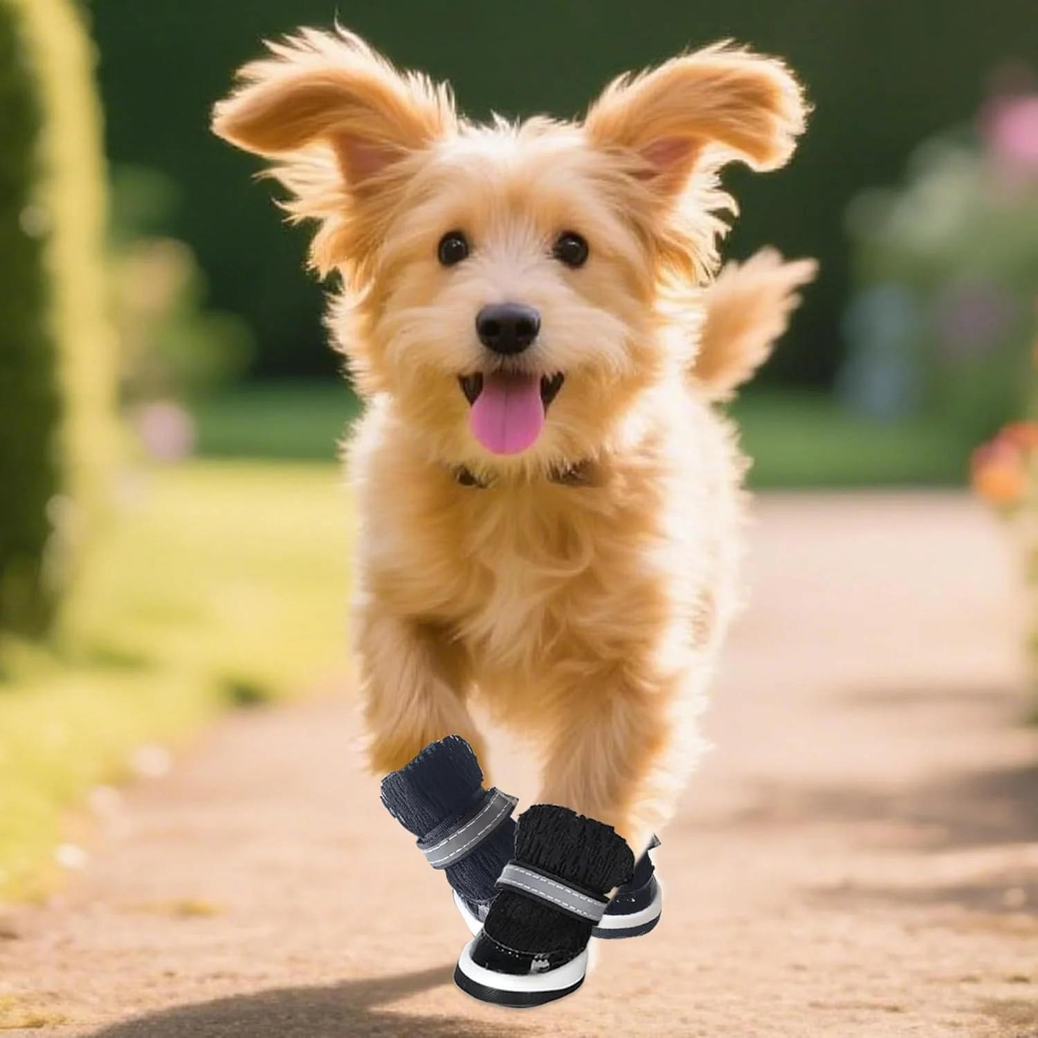 کفش سگ | پاپوشی برای توله سگ - کفش سگ تنفسی برای پیاده روی، فضای باز، کمپینگ، دویدن، کوهنوردی، ساحل