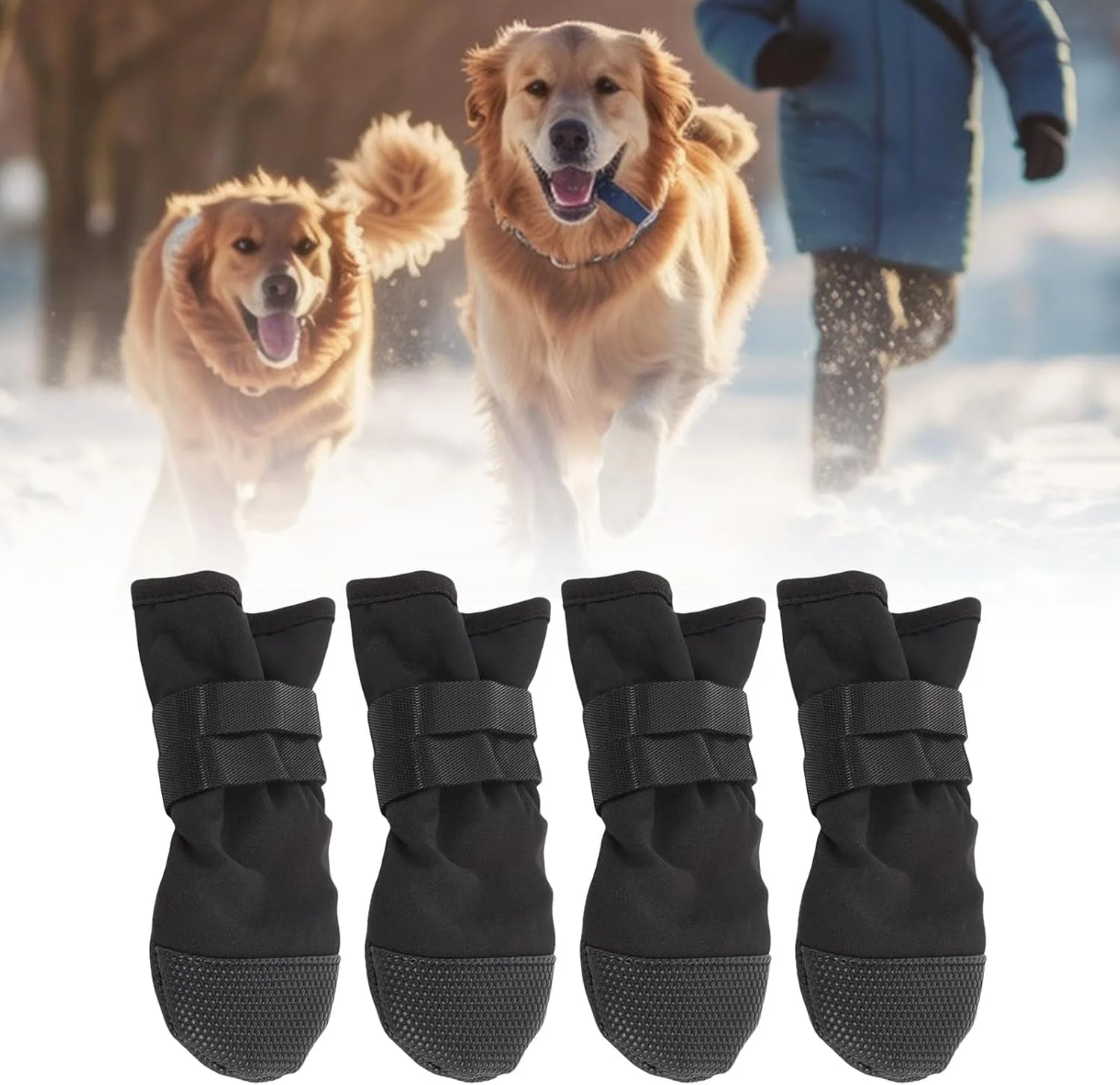 جوراب سگ 4 عددی ضد لغزش نرم مناسب سطوح سخت سایز کوچک جوراب سگ 4 عددی ضد لغزش نرم مناسب سطوح سخت سایز کوچک