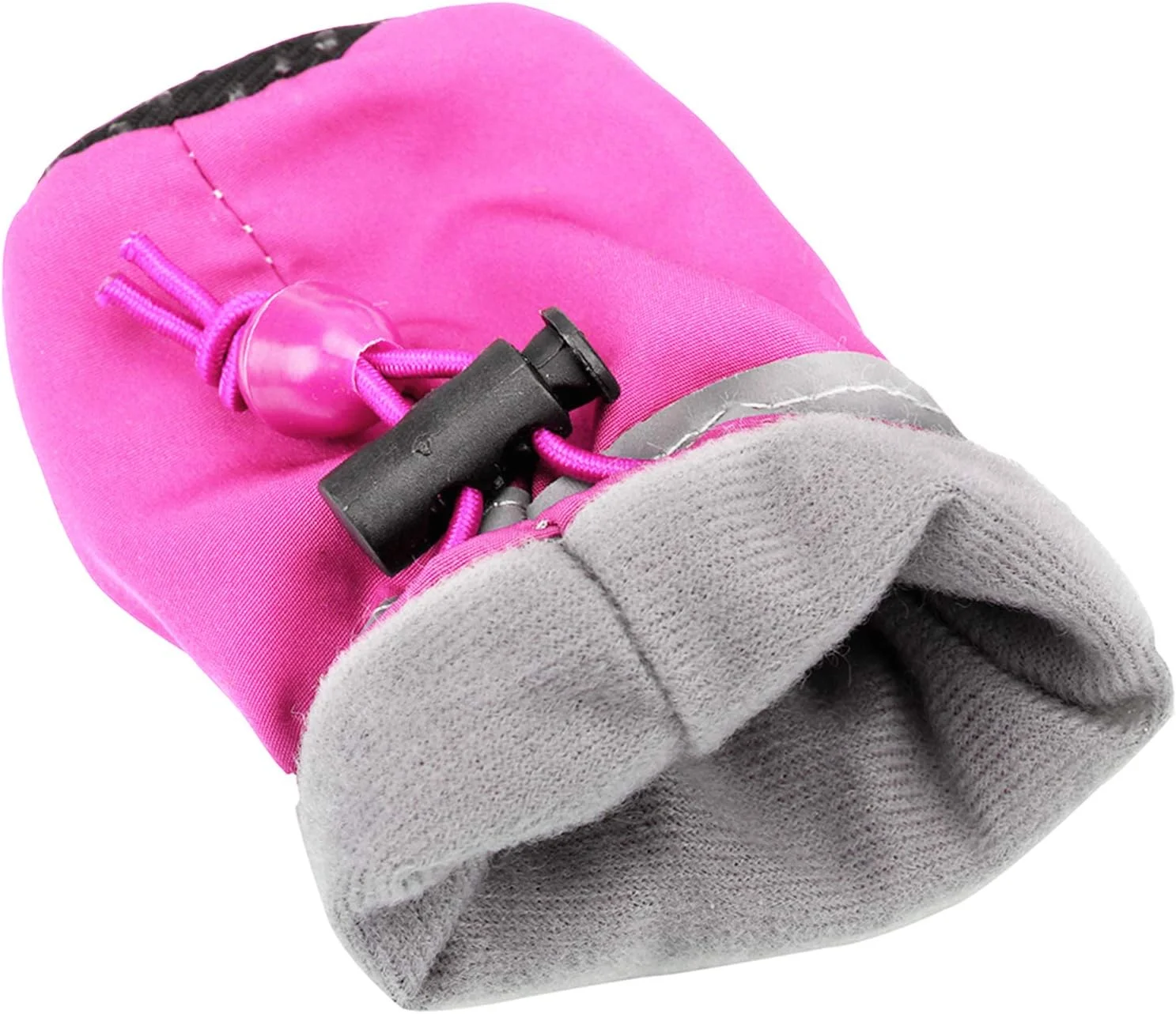 کفش سگ ضد لغزش، 4 عدد کفش سگ با کفی نرم و بند کشی قابل تنظیم، چکمه ضد آب سگ، محافظ پنجه حیوانات خانگی برای حیوانات کوچک و متوسط