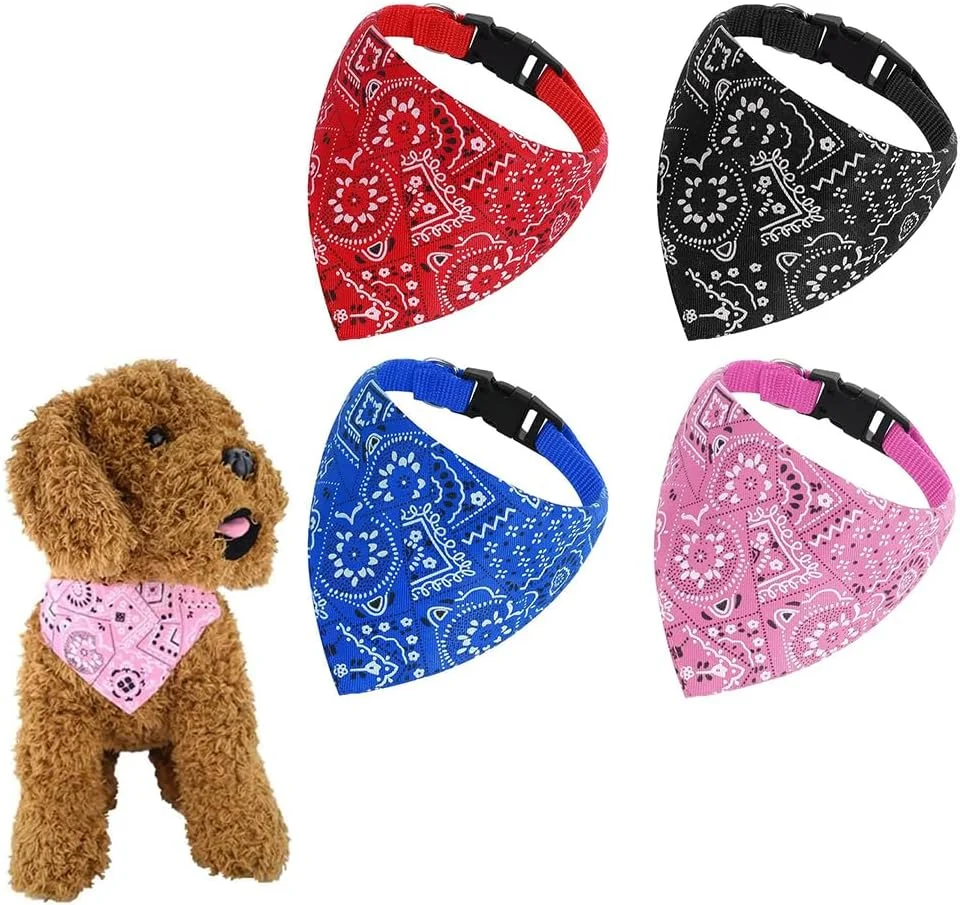 دستمال گردن سگ طرح بهاری، 4 عدد دستمال سه گوش، لوازم جانبی قابل تنظیم، دستمال گردن پنبه ای نرم و زیبا برای حیوانات خانگی، دستمال سر روزانه قابل شستشو، هدیه ای راحت برای سگ های کوچک، متوسط و بزرگ دخترانه و پسرانه دستمال گردن سگ طرح بهاری، 4 عدد دستمال سه گوش، لوازم جانبی قابل تنظیم، دستمال گردن پنبه ای نرم و زیبا برای حیوانات خانگی، دستمال سر روزانه قابل شستشو، هدیه ای راحت برای سگ های کوچک، متوسط و بزرگ دخترانه و پسرانه