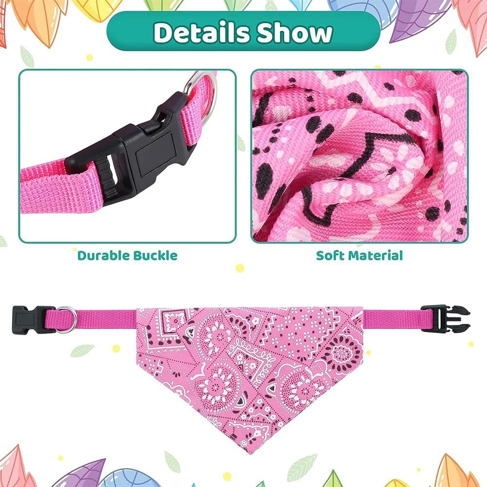 دستمال گردن سگ طرح بهاری، 4 عدد دستمال سه گوش، لوازم جانبی قابل تنظیم، دستمال گردن پنبه ای نرم و زیبا برای حیوانات خانگی، دستمال سر روزانه قابل شستشو، هدیه ای راحت برای سگ های کوچک، متوسط و بزرگ دخترانه و پسرانه دستمال گردن سگ طرح بهاری، 4 عدد دستمال سه گوش، لوازم جانبی قابل تنظیم، دستمال گردن پنبه ای نرم و زیبا برای حیوانات خانگی، دستمال سر روزانه قابل شستشو، هدیه ای راحت برای سگ های کوچک، متوسط و بزرگ دخترانه و پسرانه