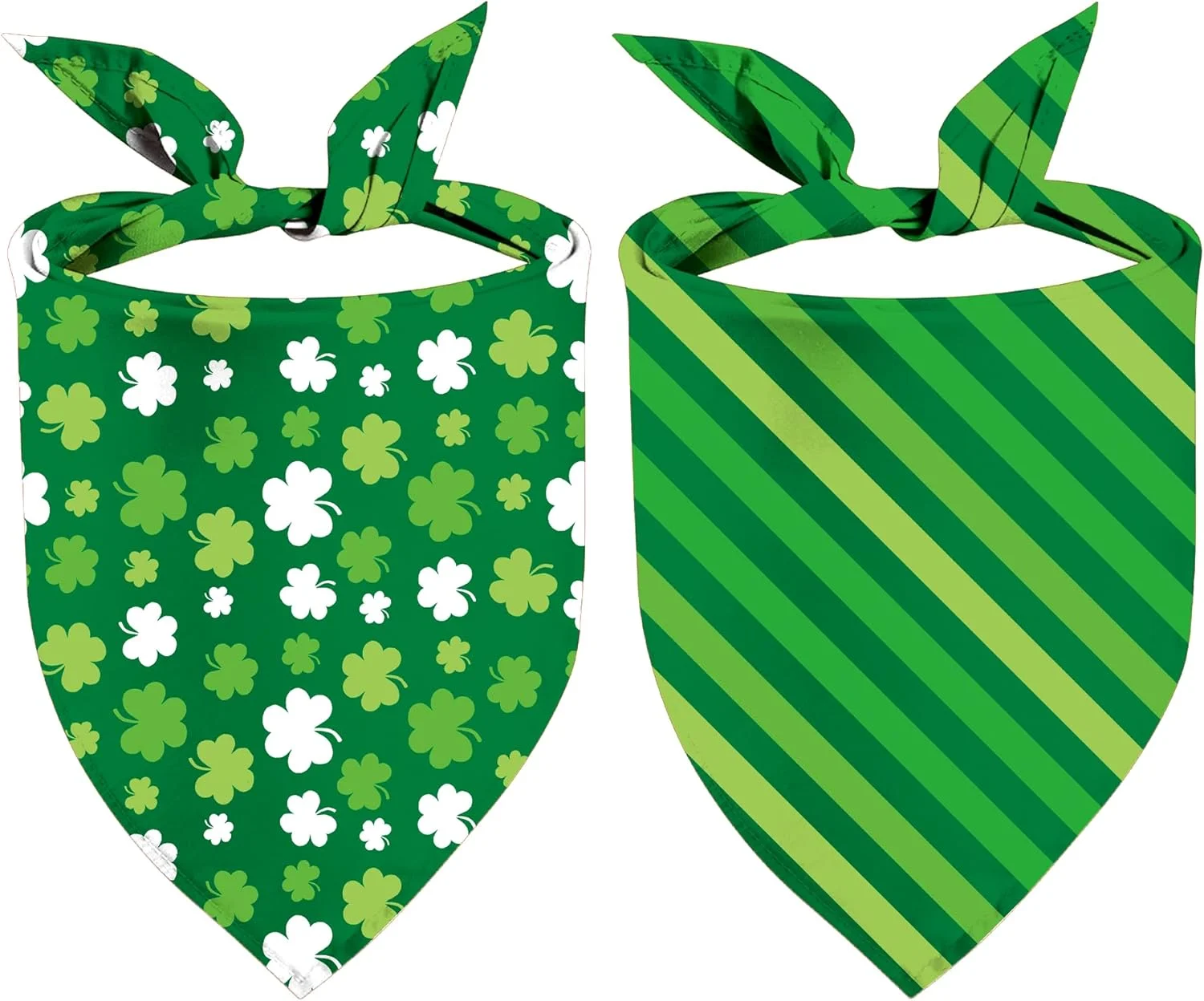 دستمال گردن سگ طرح روز سنت پاتریک، بسته 2 عددی، روسری مثلثی دو طرفه طرح شبدر سبز برای سگ های پسر و دختر، پارچه بادوام عالی، دستمال گردن تعطیلات برای سگ های متوسط و بزرگ (راه راه سبز، بزرگ) دستمال گردن سگ طرح روز سنت پاتریک، بسته 2 عددی، روسری مثلثی دو طرفه طرح شبدر سبز برای سگ های پسر و دختر، پارچه بادوام عالی، دستمال گردن تعطیلات برای سگ های متوسط و بزرگ (راه راه سبز، بزرگ)