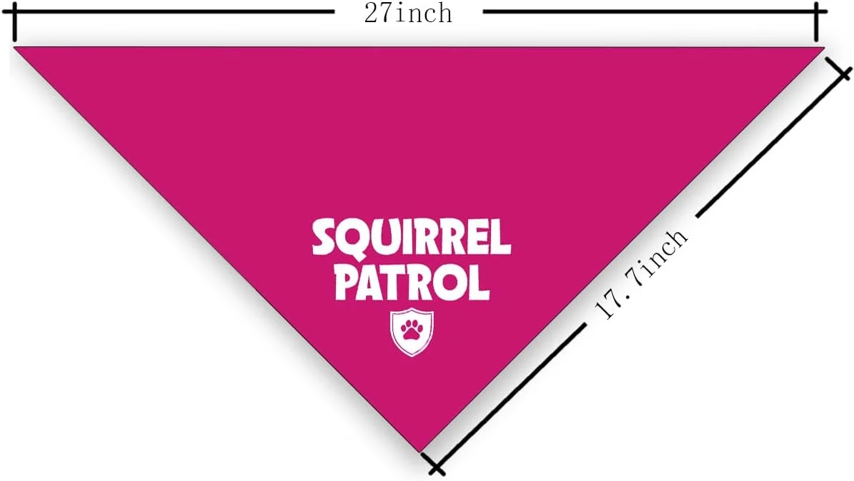 دستمال گردن سگ طرح گشت سنجاب، روسری خنده دار و بامزه سگ، دستمال پارچه ای لوازم جانبی سینه بند برای سگ های کوچک متوسط بزرگ، هدیه برای دوستداران سگ دستمال گردن سگ طرح گشت سنجاب، روسری خنده دار و بامزه سگ، دستمال پارچه ای لوازم جانبی سینه بند برای سگ های کوچک متوسط بزرگ، هدیه برای دوستداران سگ