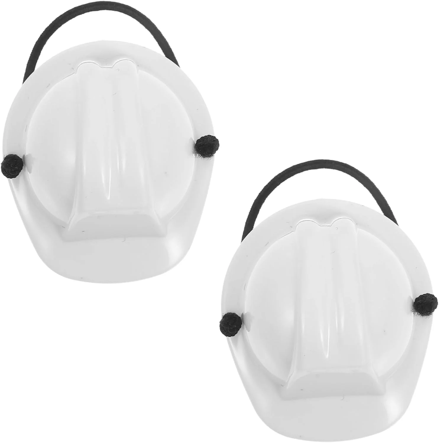 کلاه ایمنی مینیاتوری ساختمانی SUPVOX، 2 عدد، کلاه سخت کوچک پلاستیکی برای حیوانات خانگی و عروسک ها - پروژه های صنایع دستی ایمنی، لوازم جانبی خانه عروسکی - سفید