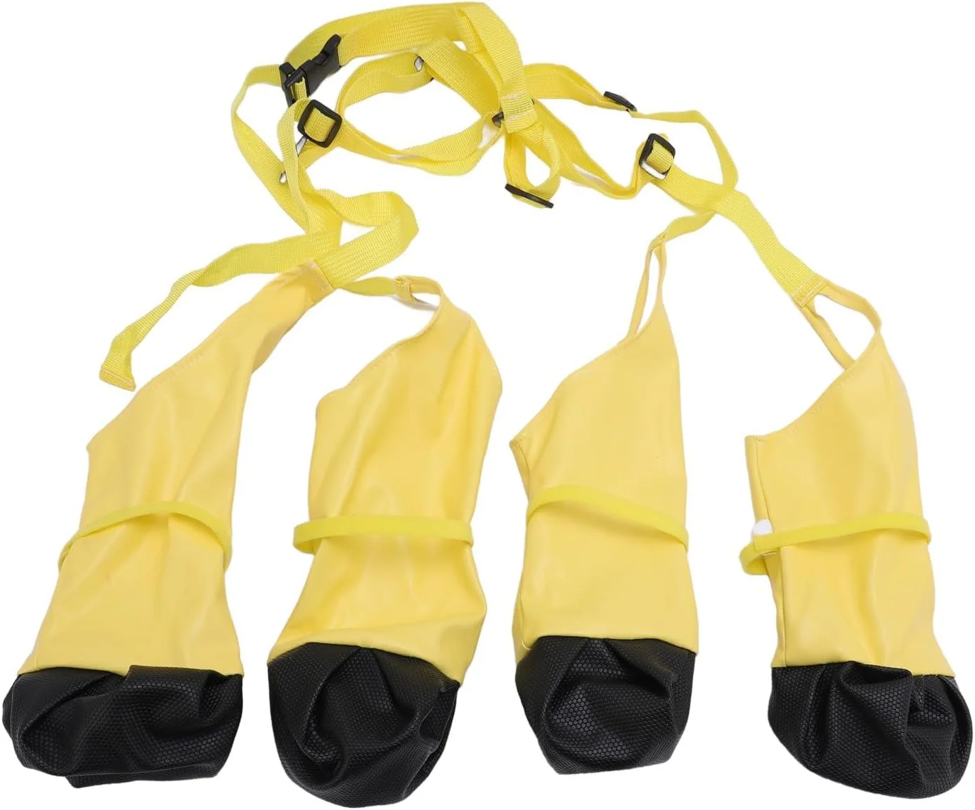 کفش سگ بند دار، کفش سگ ضد آب پلی استر، ضد سایش، کفش ضد لغزش سگ برای پیاده روی در برف و باران زمستانی، قابلیت استفاده در تمام فصول، محافظت ضد آب (M)